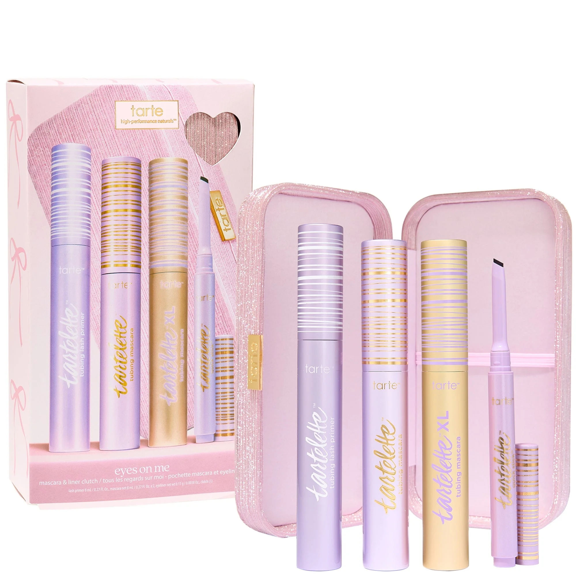 tarte Eyes On Me Mascara & Liner Clutch (Worth $128.00) - 1