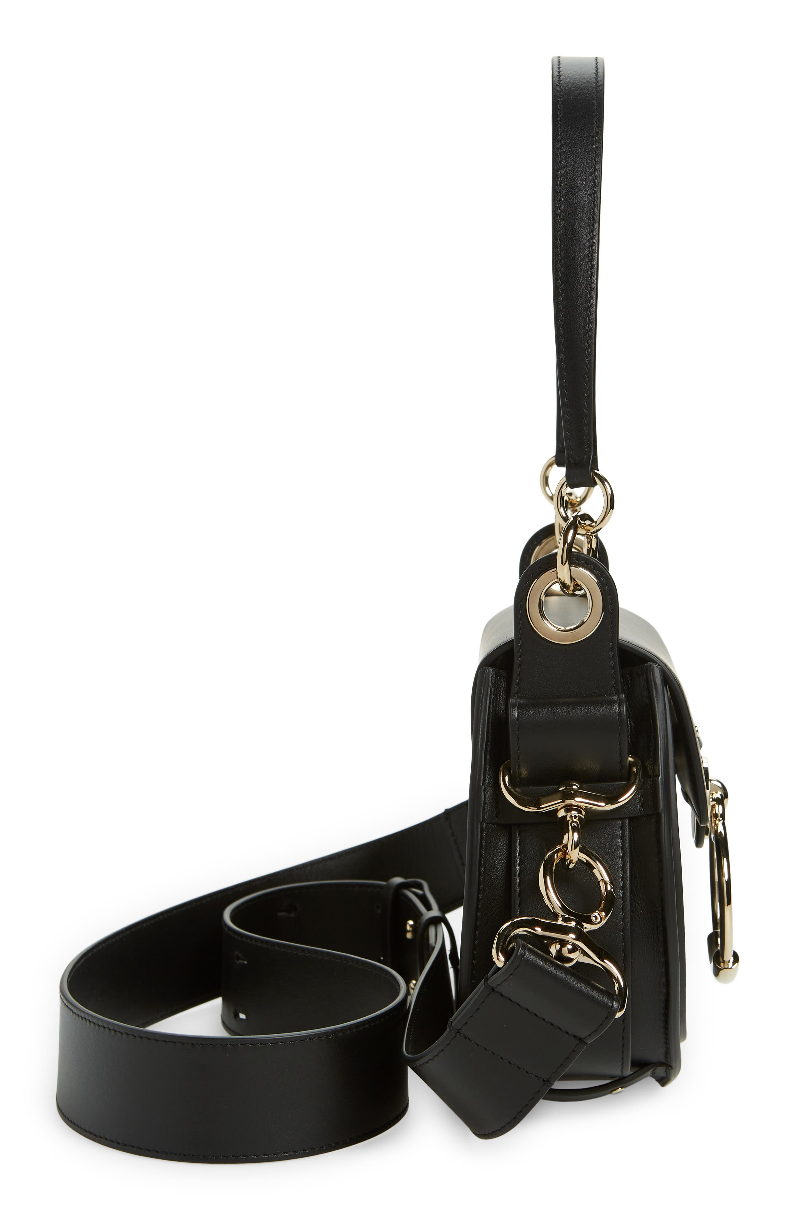 Small Tess Leather Crossbody Bag - 7