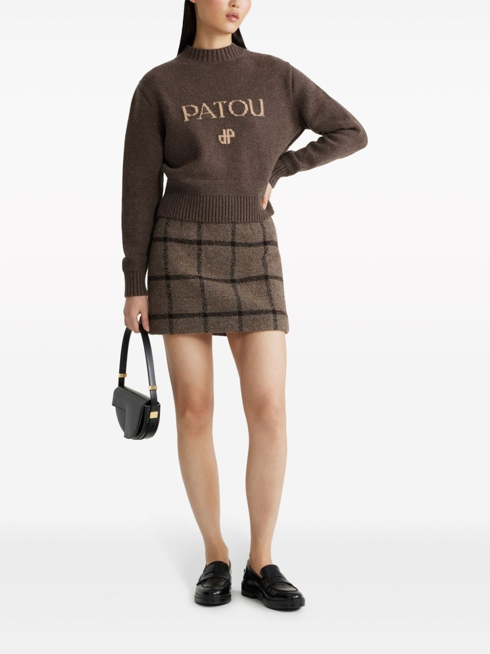 tweed mini skirt - 2
