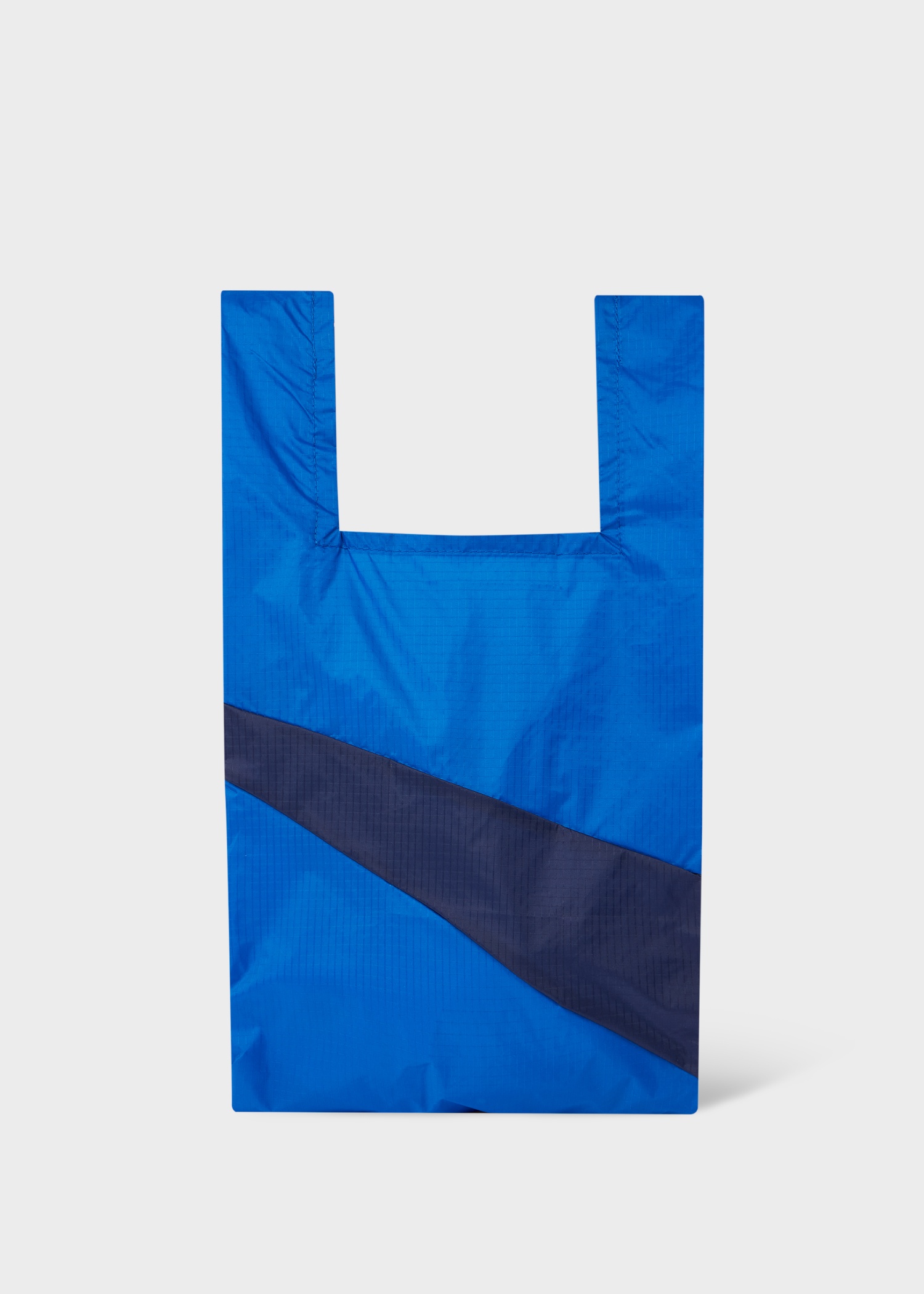 Blue & Navy 'The New Shopping Bag' by Susan Bijl - Medium - 4