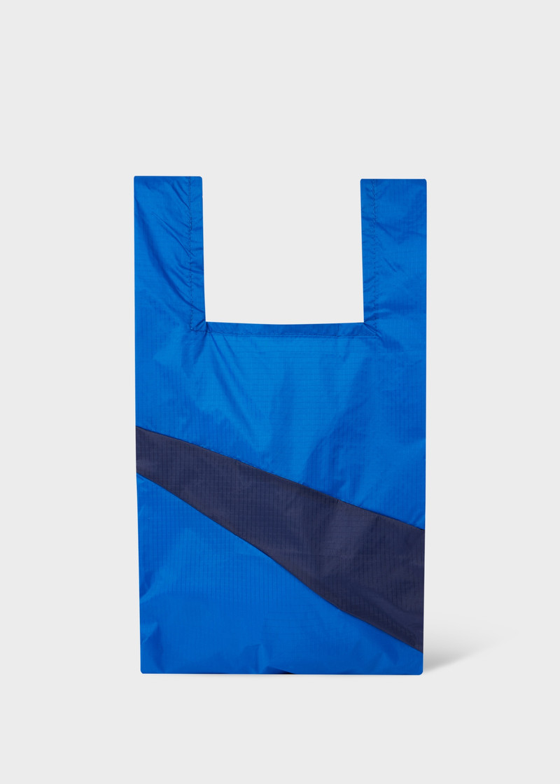 Blue & Navy 'The New Shopping Bag' by Susan Bijl - Medium 4