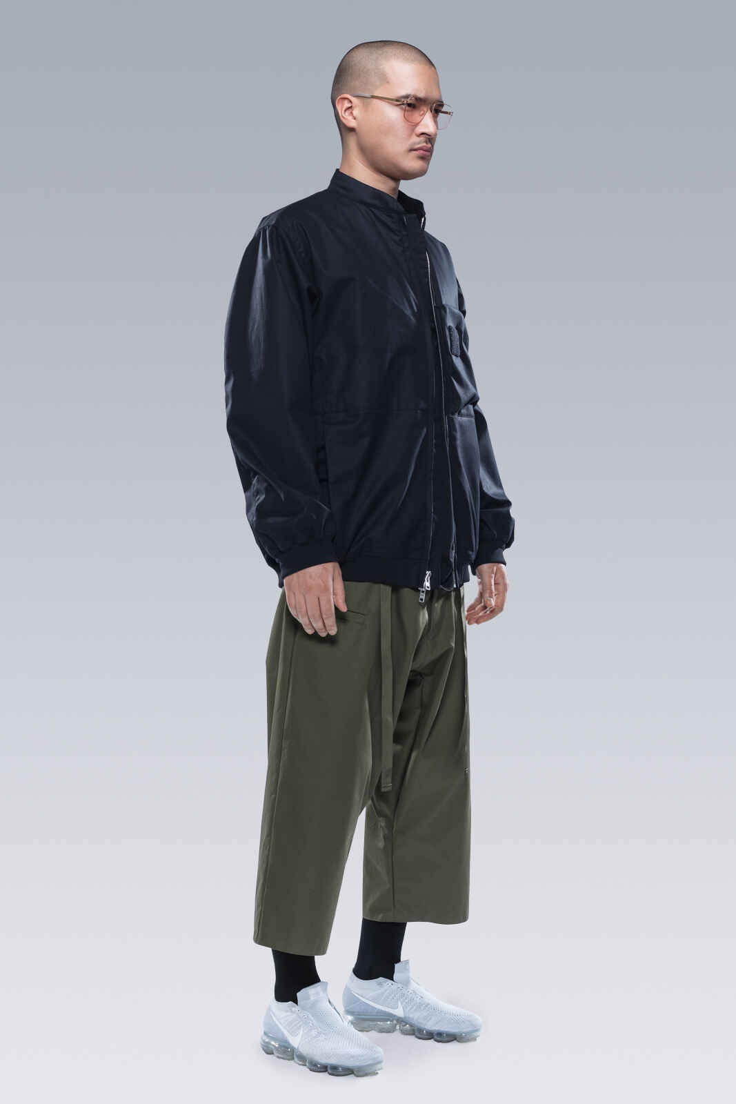 P22-S HD Gabardine Drawcord Trouser RAF Green  - 2