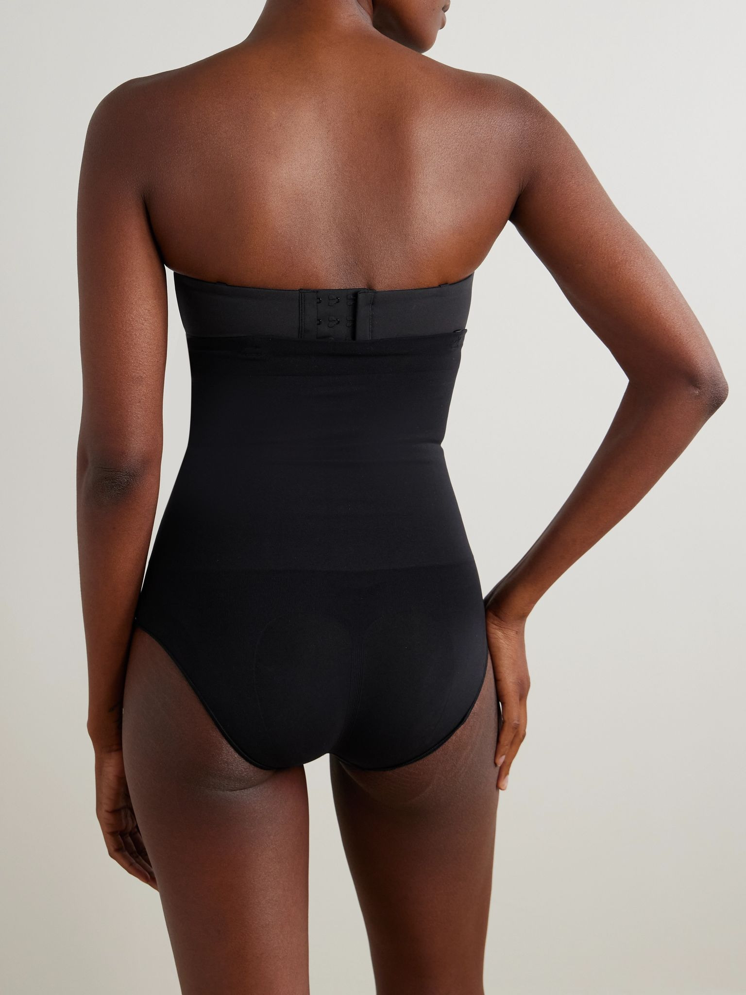 Core Control High Waist Briefs - Onyx Black - 3