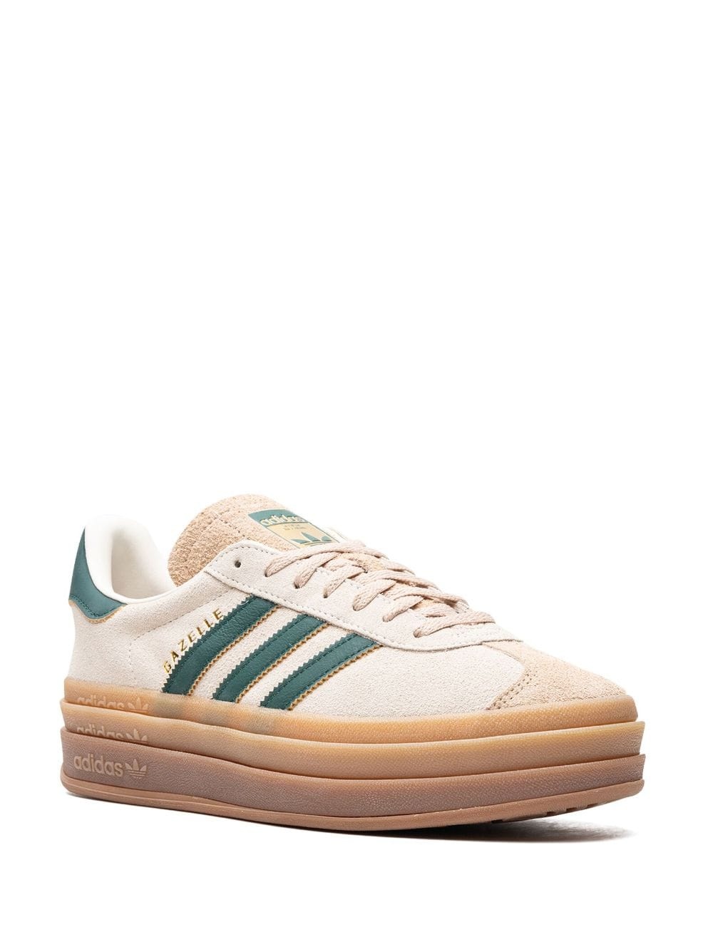 Gazelle Bold "Cream Collegiate/Green" sneakers - 2