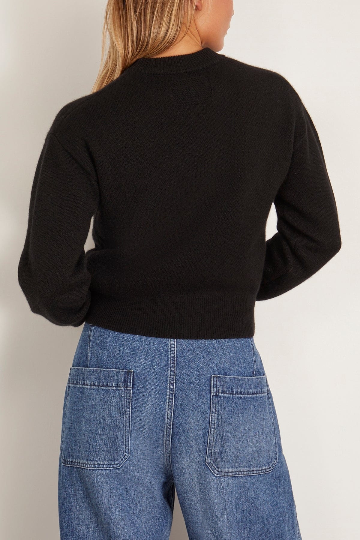 Collegiate Crew in Black - 4