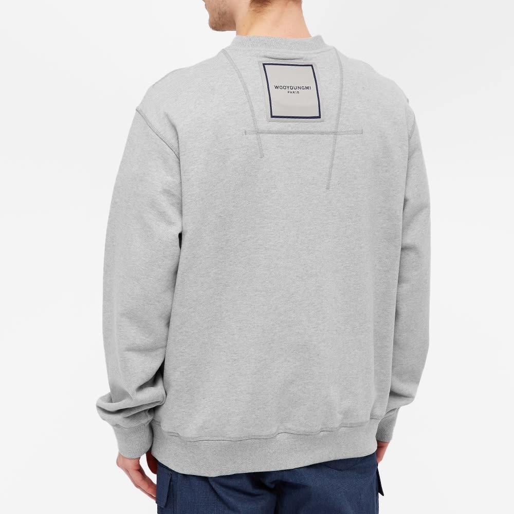 Wooyoungmi Box Logo Crewneck Sweat - 5