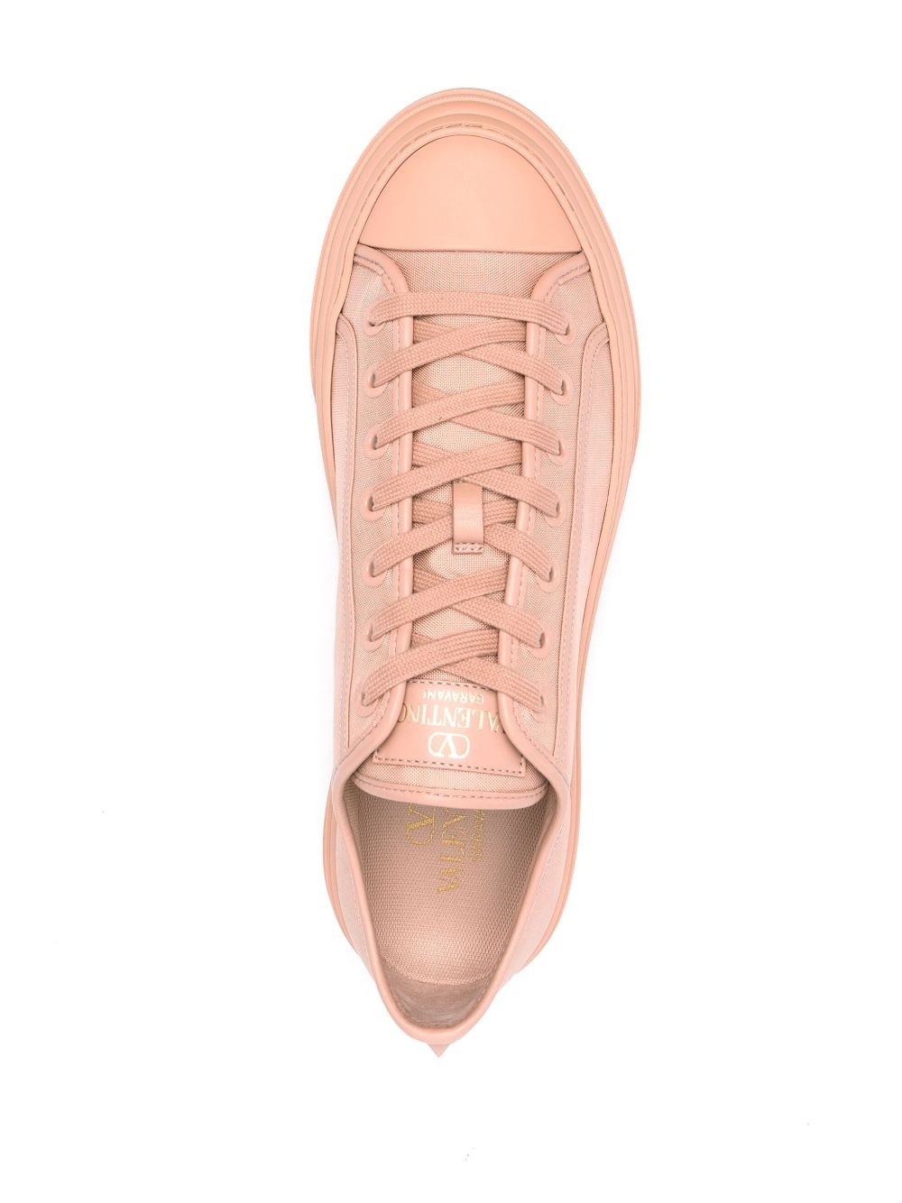 Valentino Rockstud lace-up sneakers | REVERSIBLE