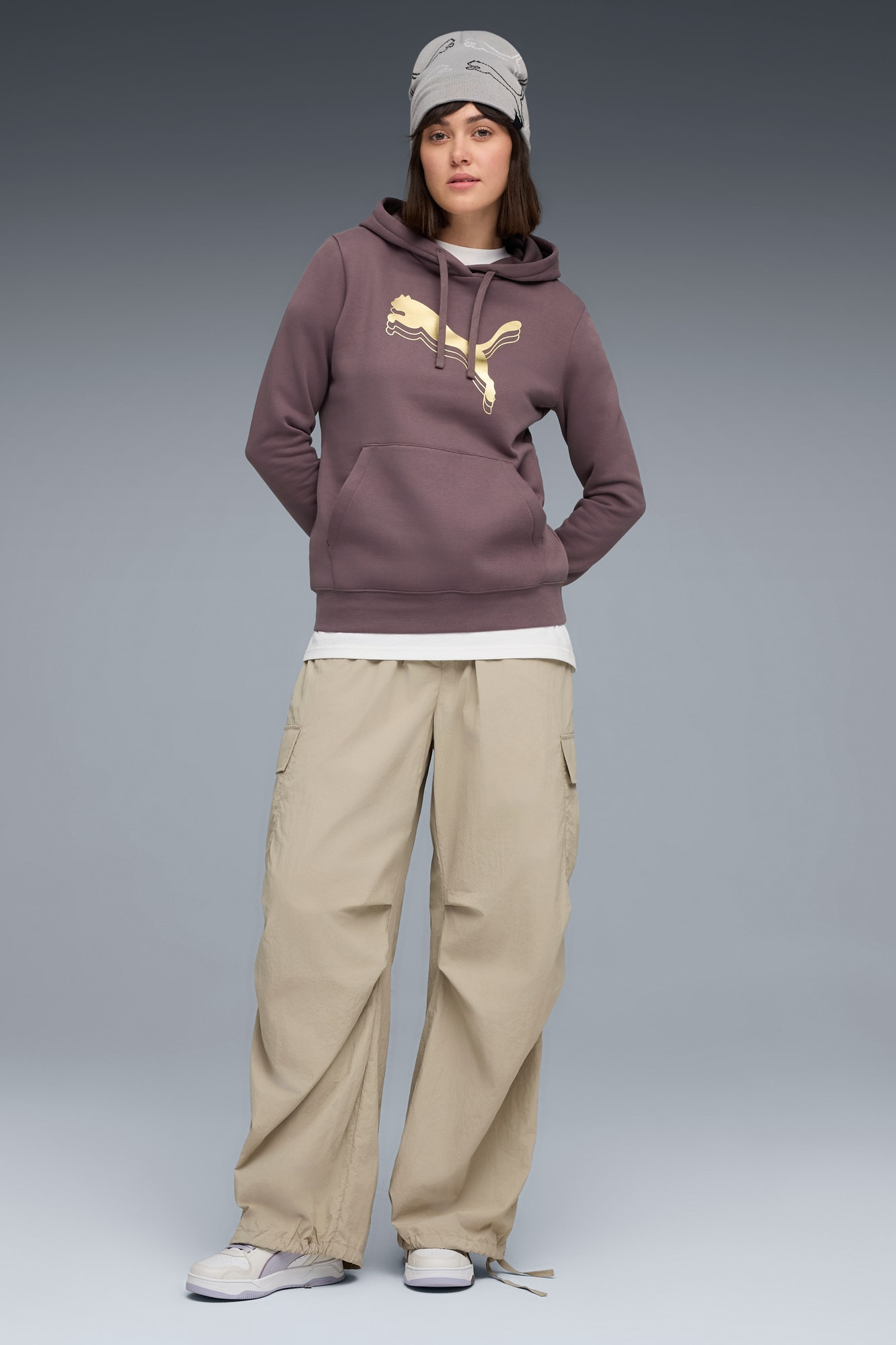 Metallic Women's Hoodie - 5