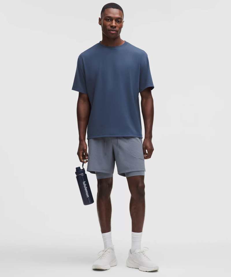 lululemon EasySet Training Short-Sleeve Shirt *Shorter outlook