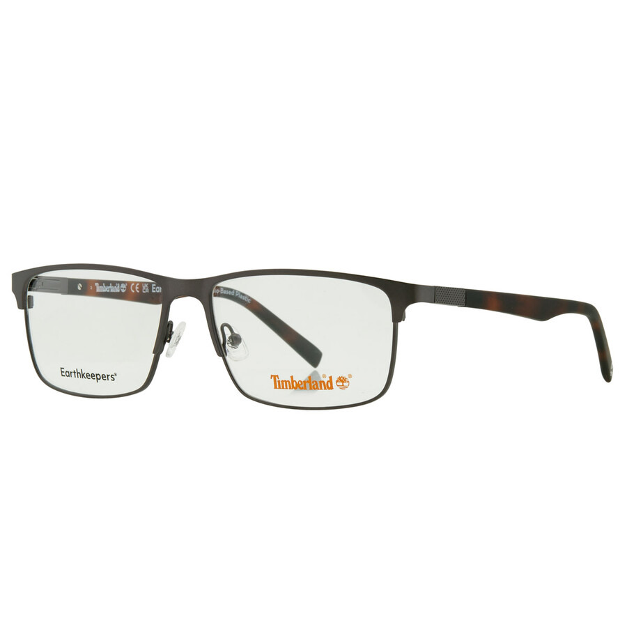 Timberland Demo Rectangular Men's Eyeglasses TB1651 006 60 - 2