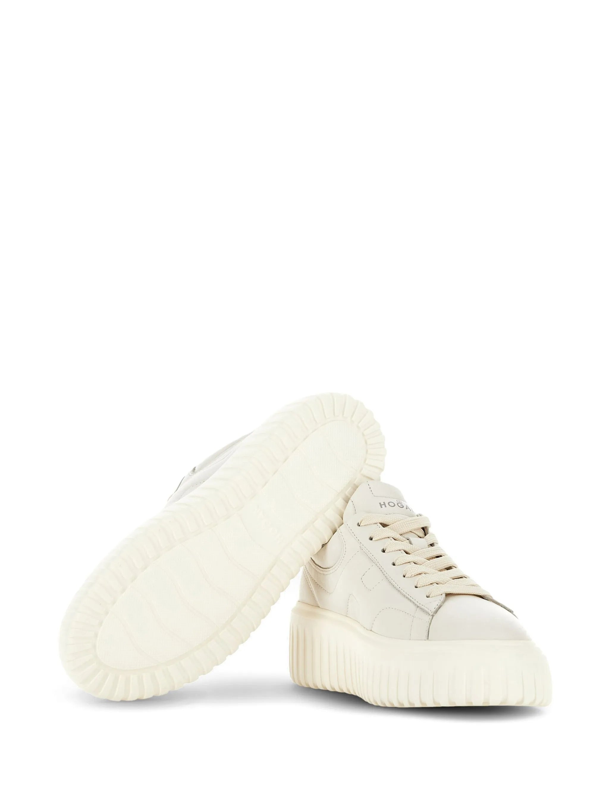 Hogan Logo-embroidered Low-top Sneakers - 4