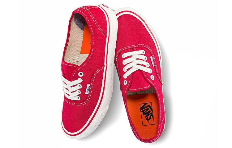 Vans Style 44 Low Tops Casual Skateboarding Shoes Unisex Red VN0A5JMQRED - 4