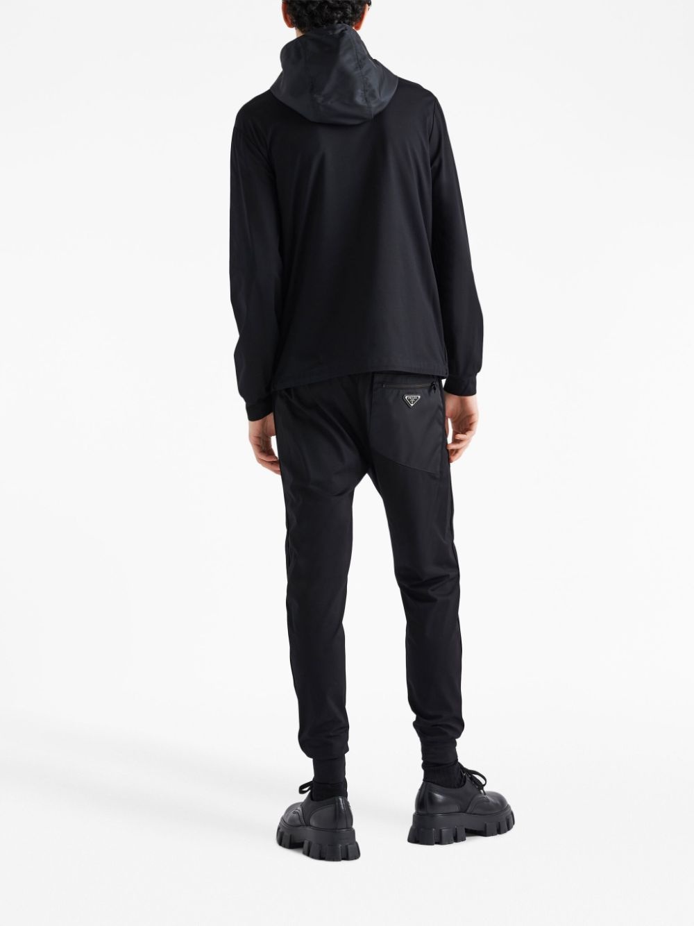 panelled hooded jacket - 3