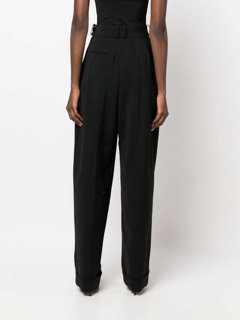 boyfriend high-waisted suit trousers - 4