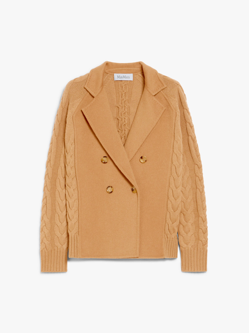 MICIO Wool and cashmere pea coat - 1