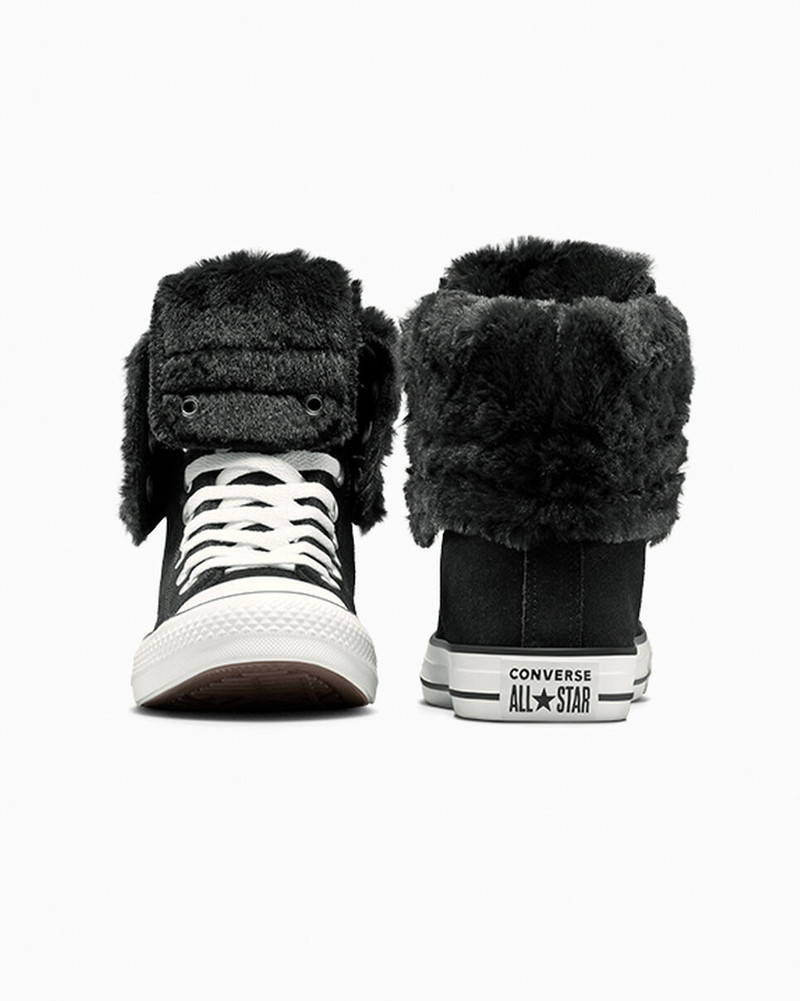 Chuck Taylor All Star Fold Over XHi Faux Fur 8