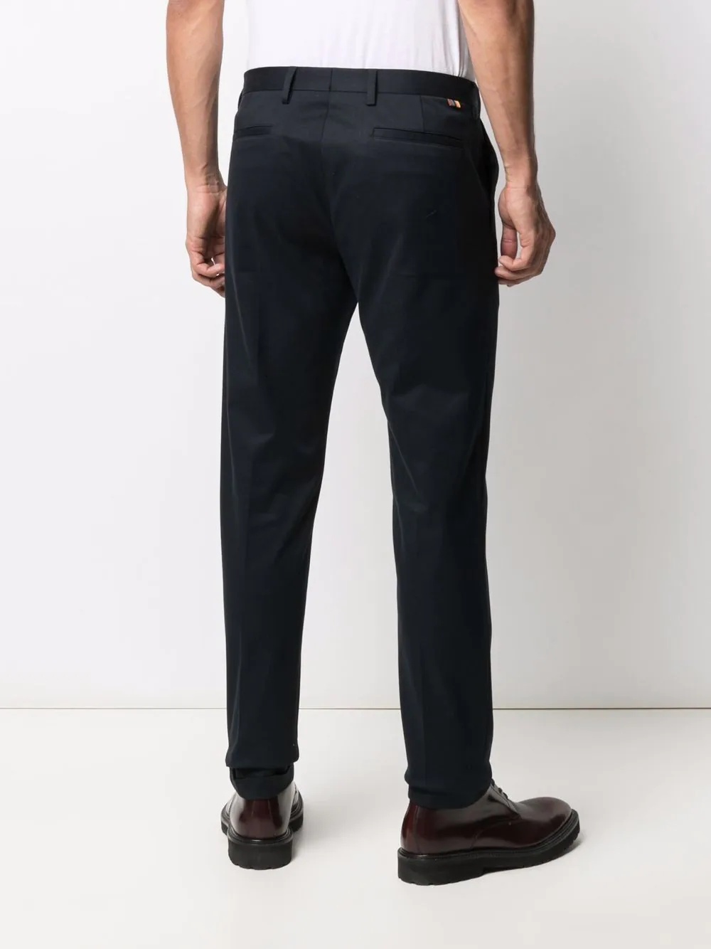 slim-fit tailored trousers - 4