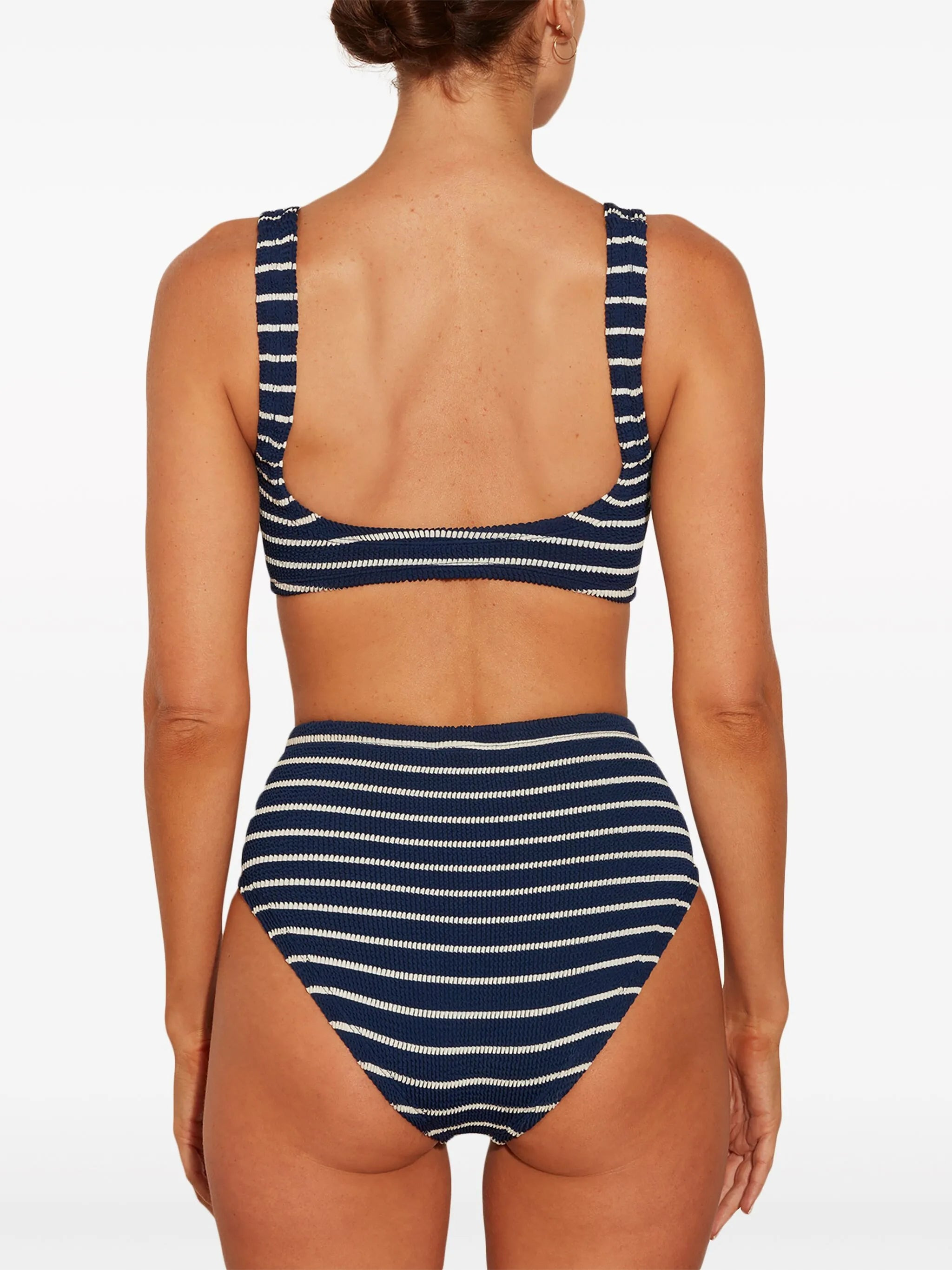 Nadine striped seersucker bikini - 2