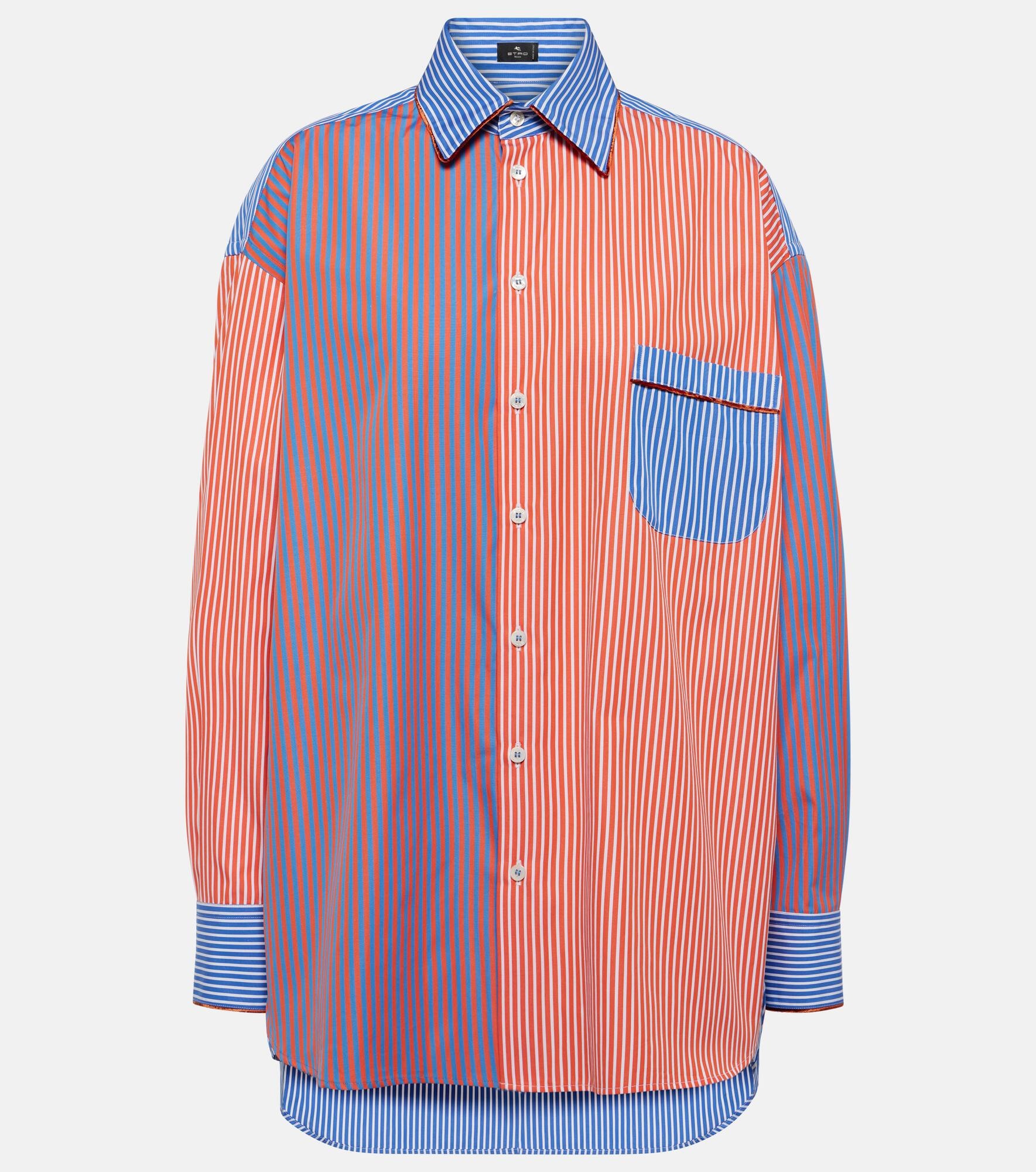 Striped cotton shirt - 1