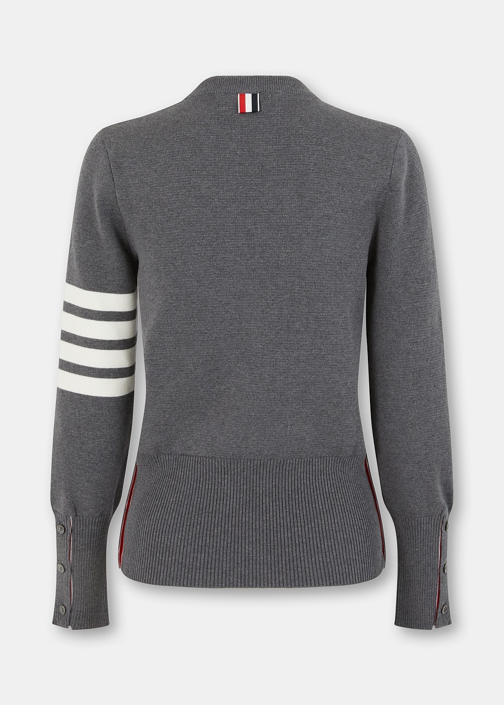 Medium Grey 4-Bar Pullover - 2