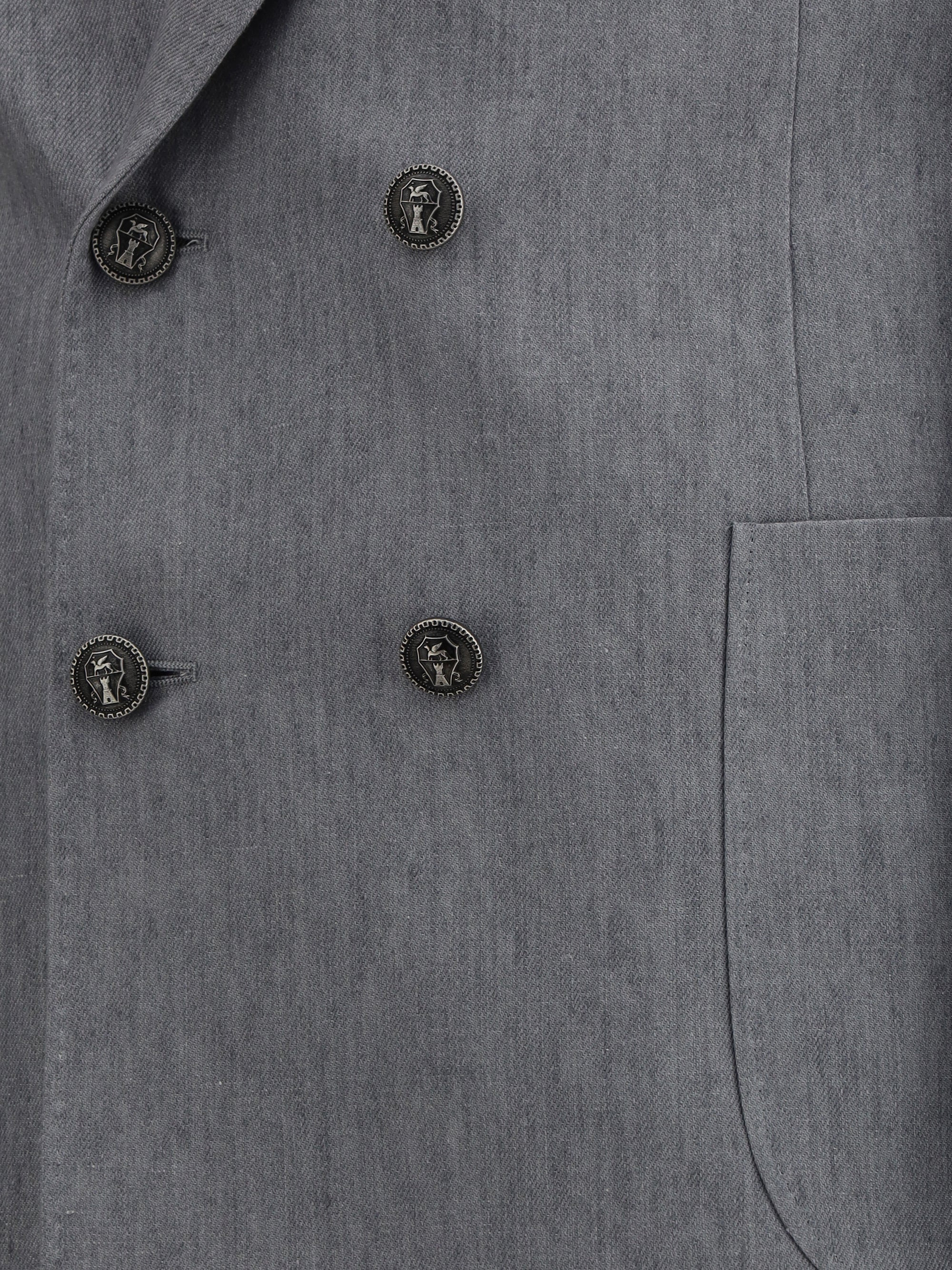 Brunello Cucinelli Men Linen Suit - 3