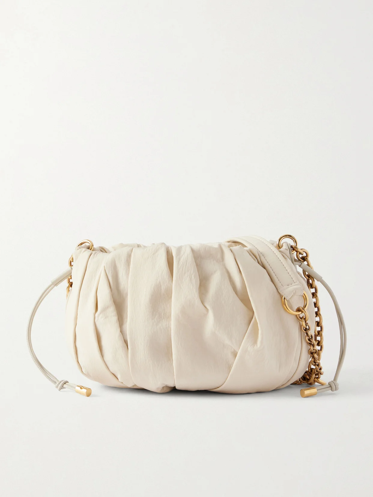 Pleated Shell Shoulder Bag - 1