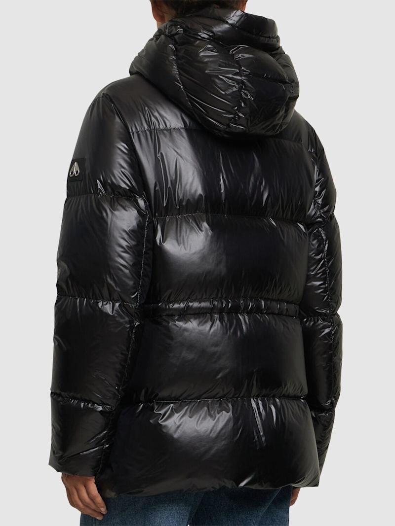 Whitney 3q nylon down jacket - 4