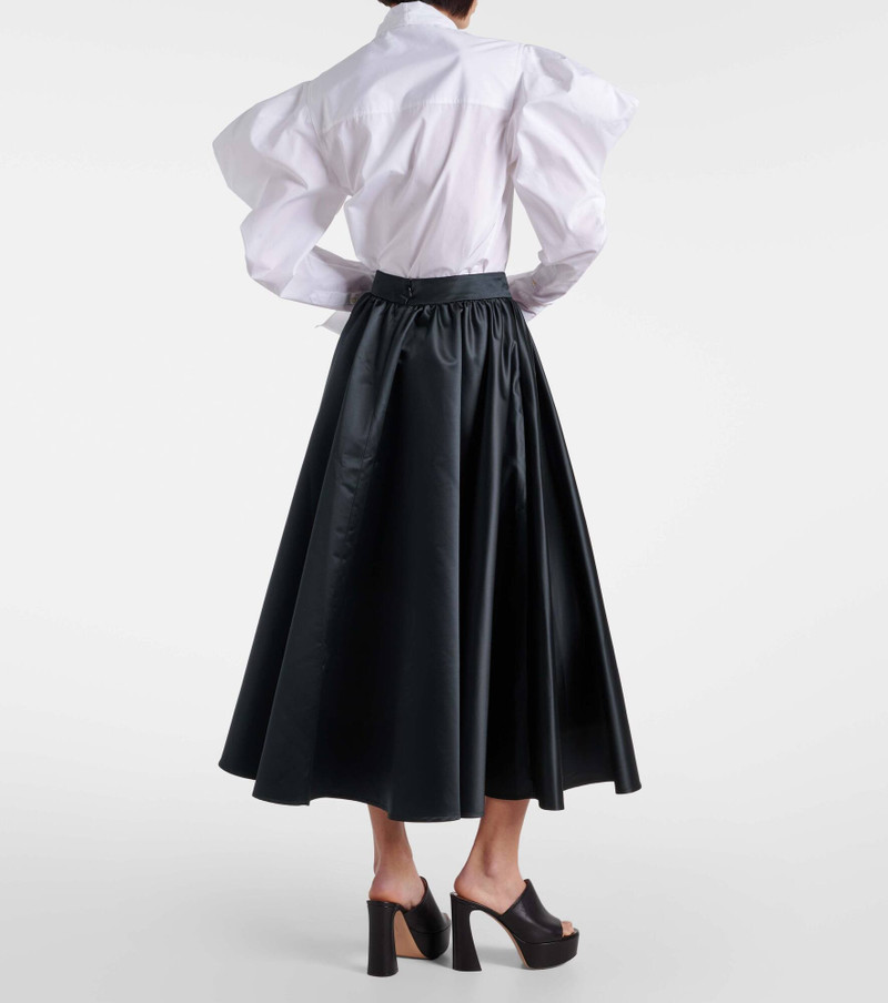 High-rise duchesse satin maxi skirt 3