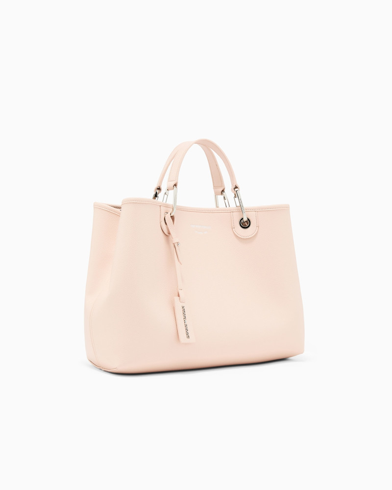 EMPORIO ARMANI MEDIUM MYEA SHOPPER BAG WITH DEER PRINT outlook