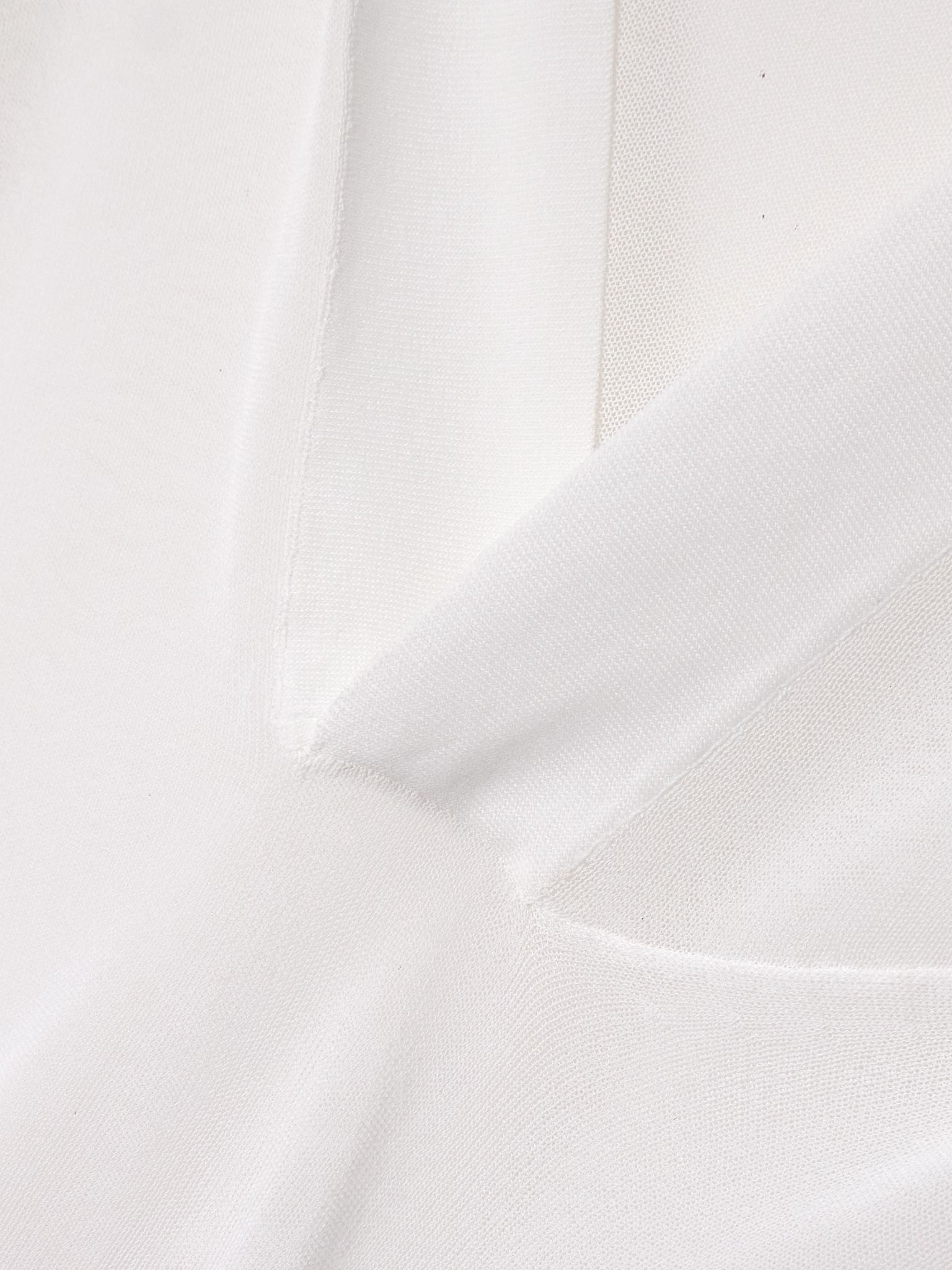 Hooded jersey bodysuit White - 4