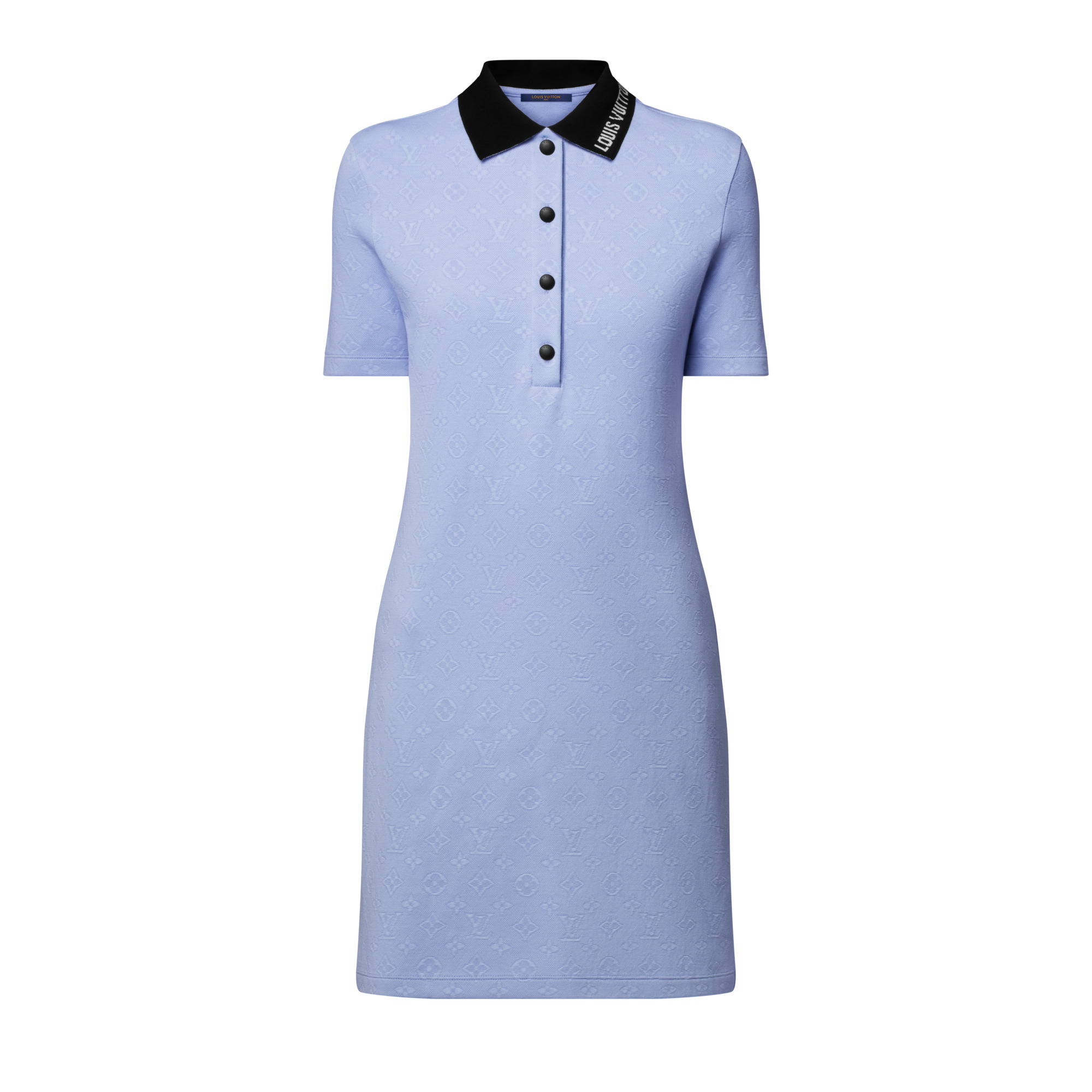 Monogram Piqué Polo Dress - 1