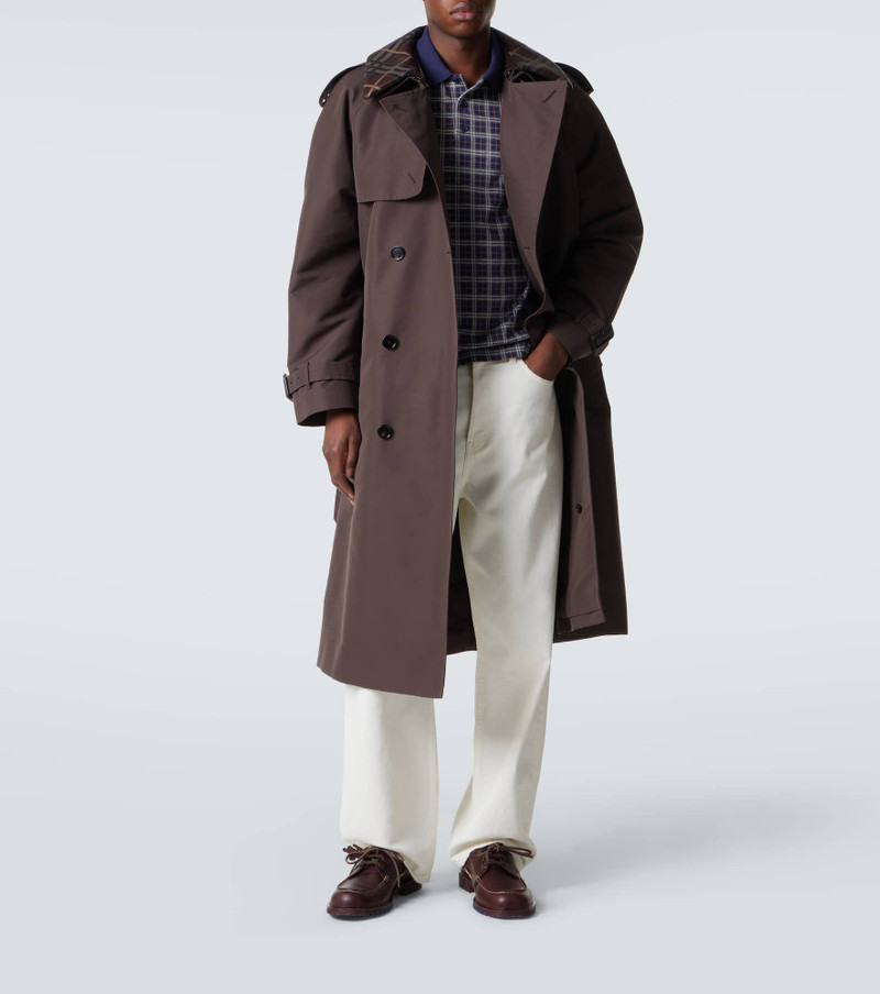 Burberry Leather boat shoes outlook