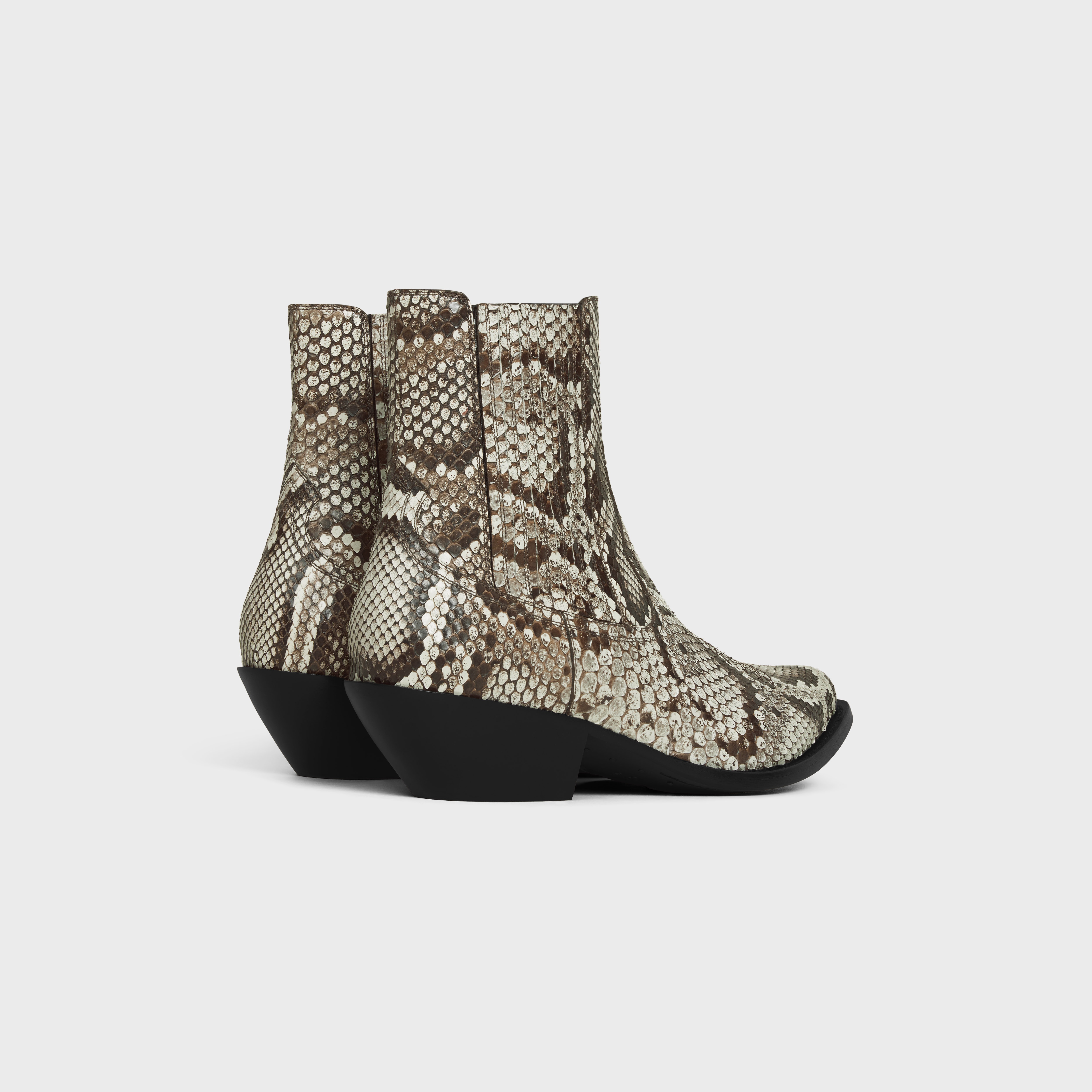 Celine python boots clearance