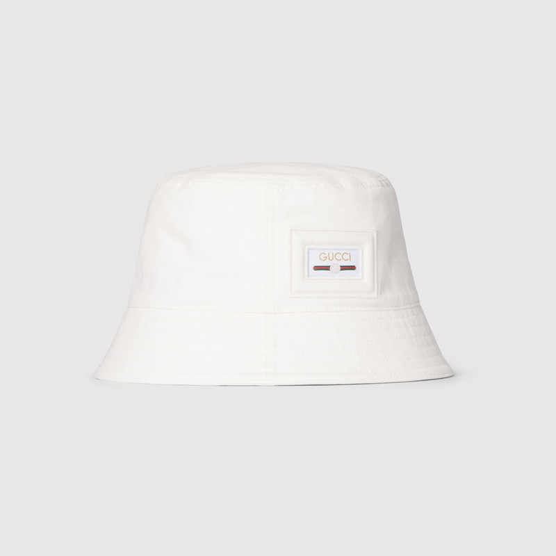 Cotton canvas bucket hat 4