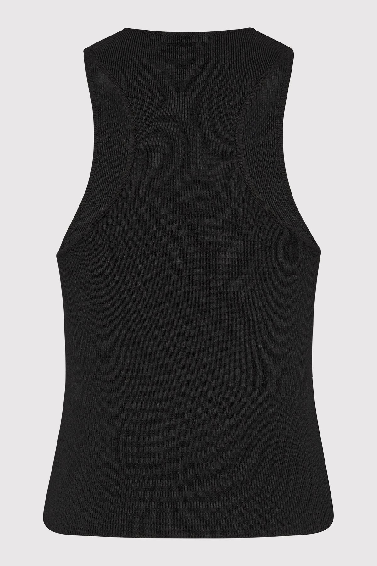Sculpted Knit Top - Black - 8