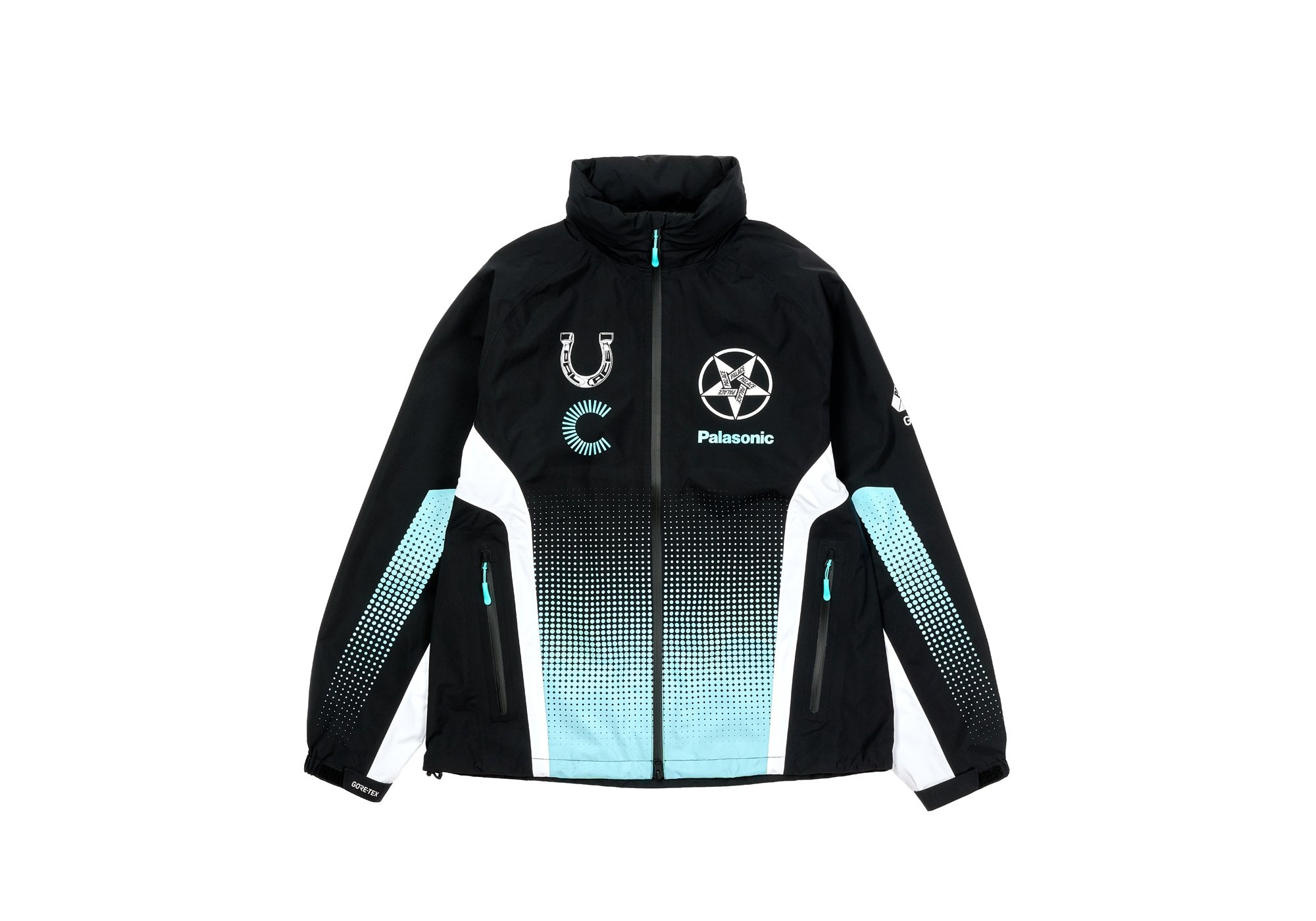 PALACE CANNONDALE MAD BOY GORE-TEX PACLITE JACKET BLACK / MINT - 4