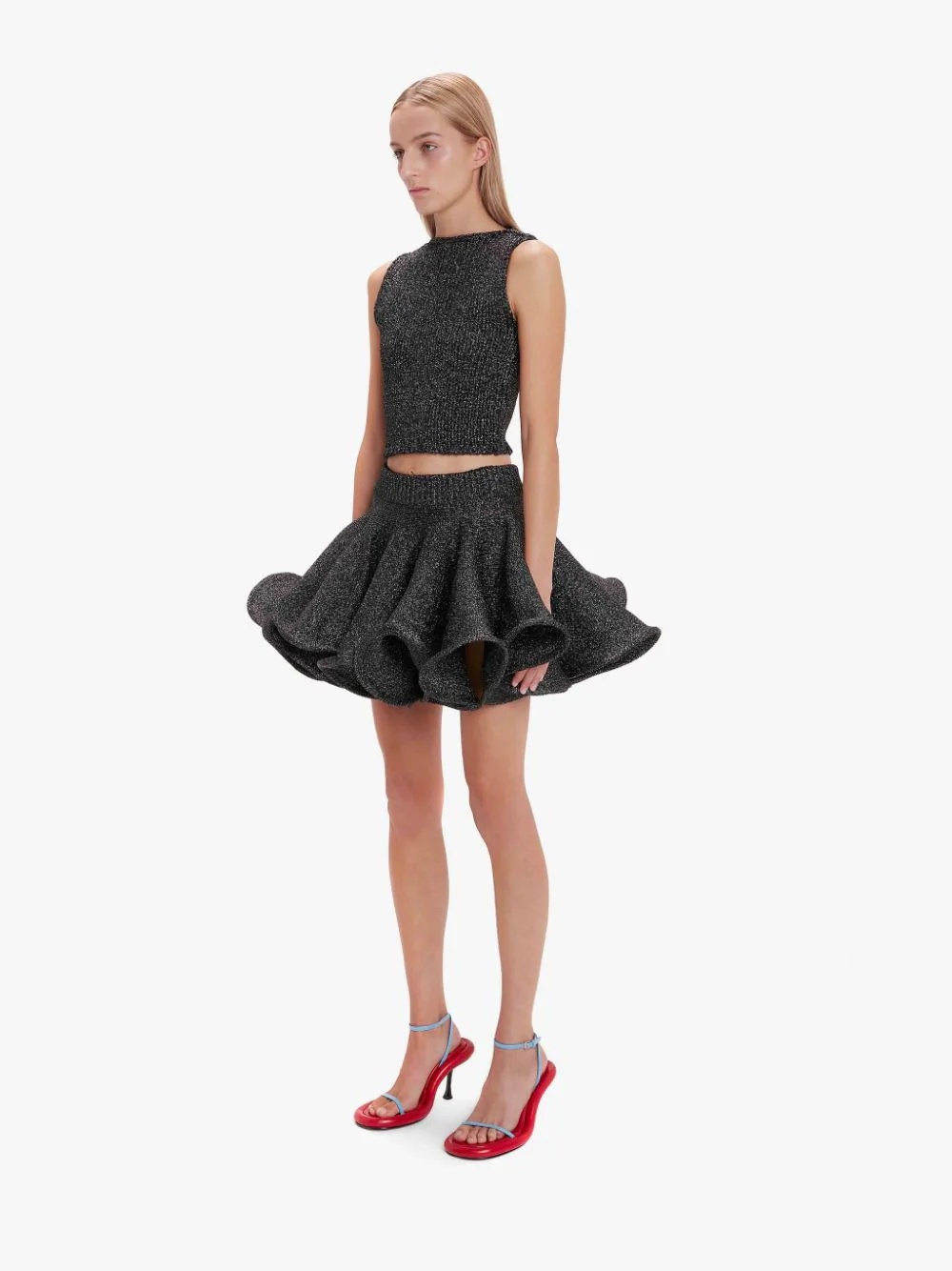 FLARED MINI SKIRT - 3