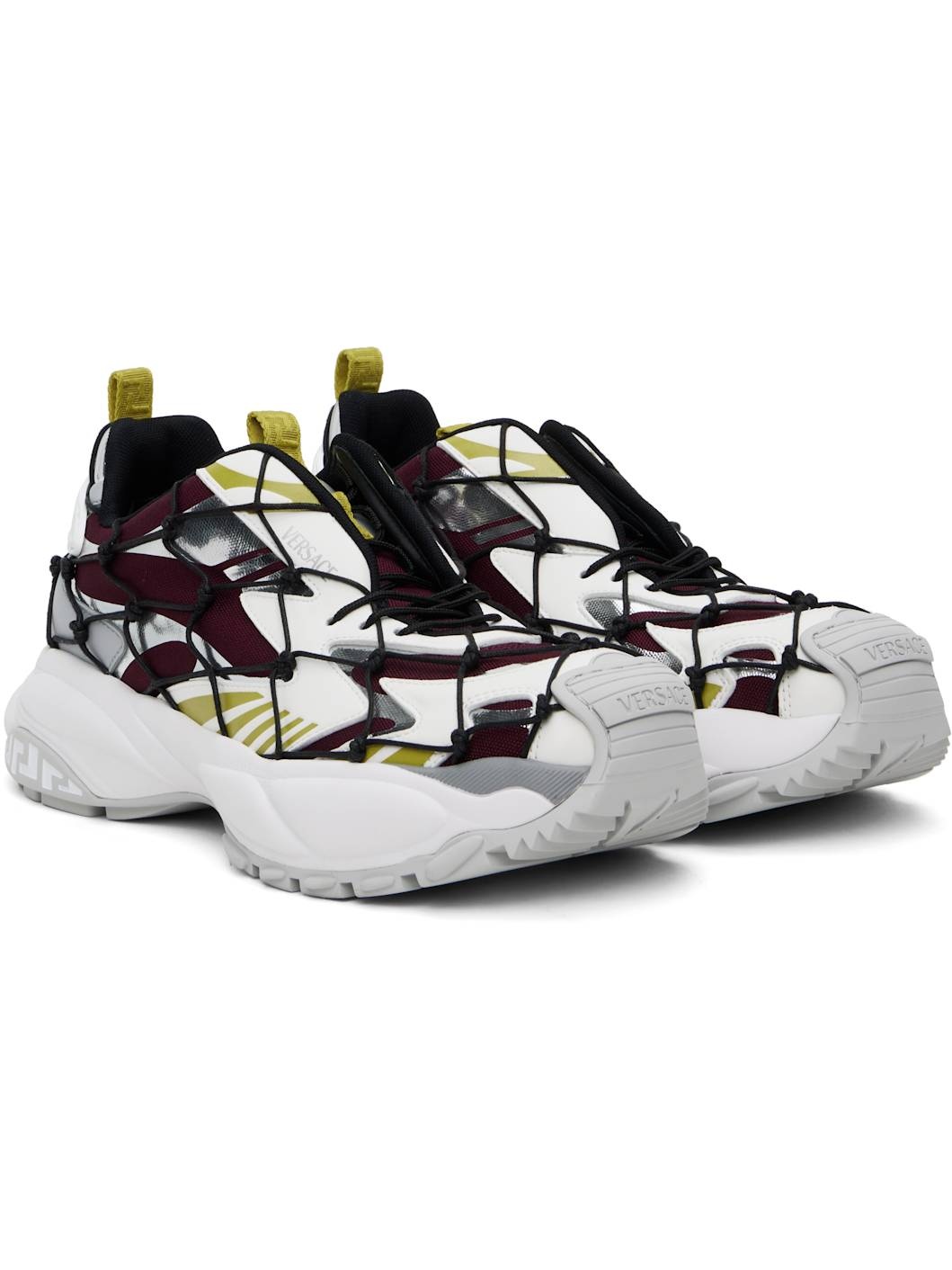 White & Burgundy '' Mercury M_VS_03 Sneakers - 4