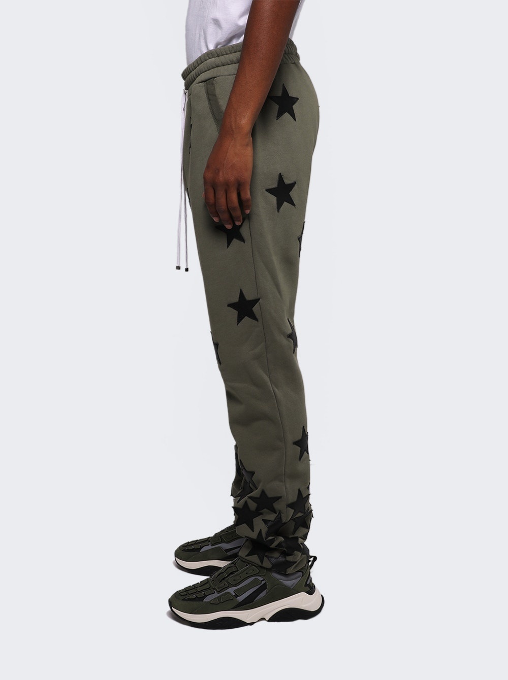 Chemist Star Sweatpants Military Green - 4