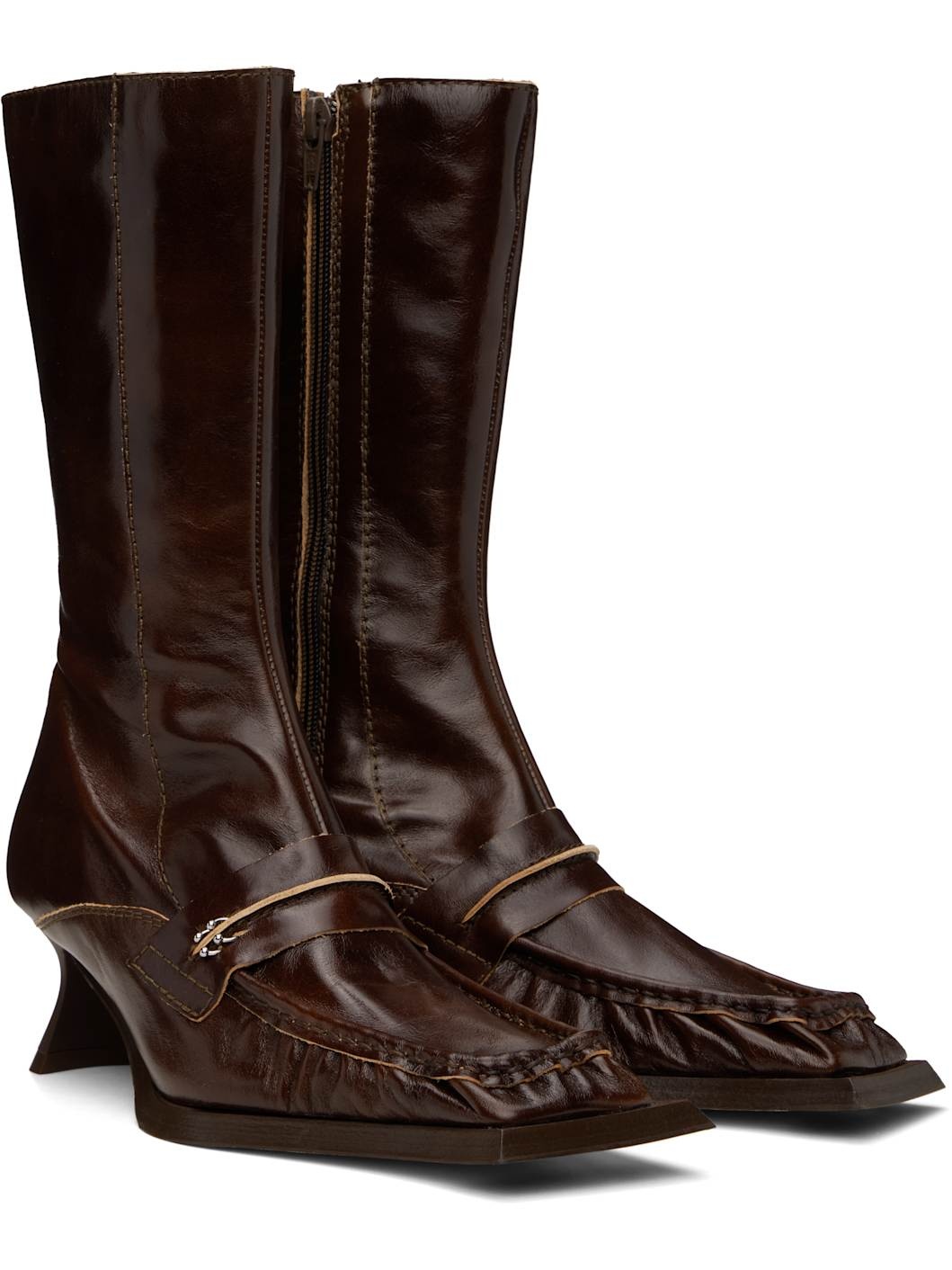 Brown Halle Boots - 4