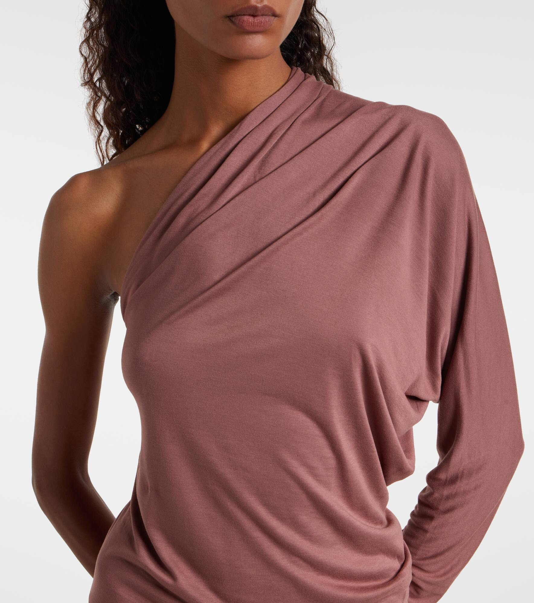 Diana one-shoulder jersey top - 4