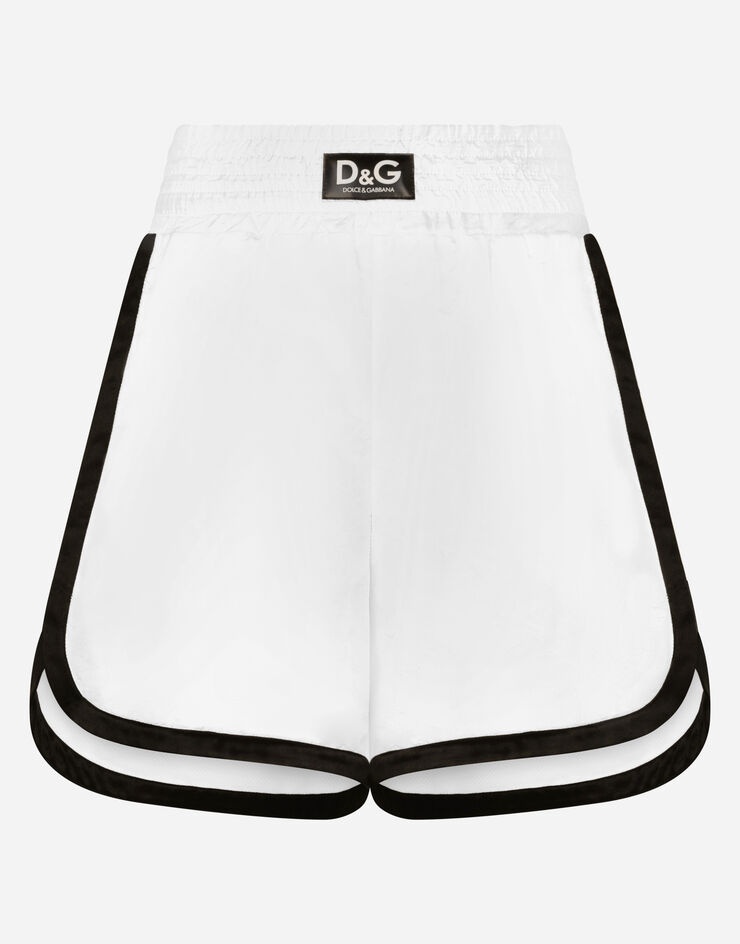 Fabric shorts with DG label - 3