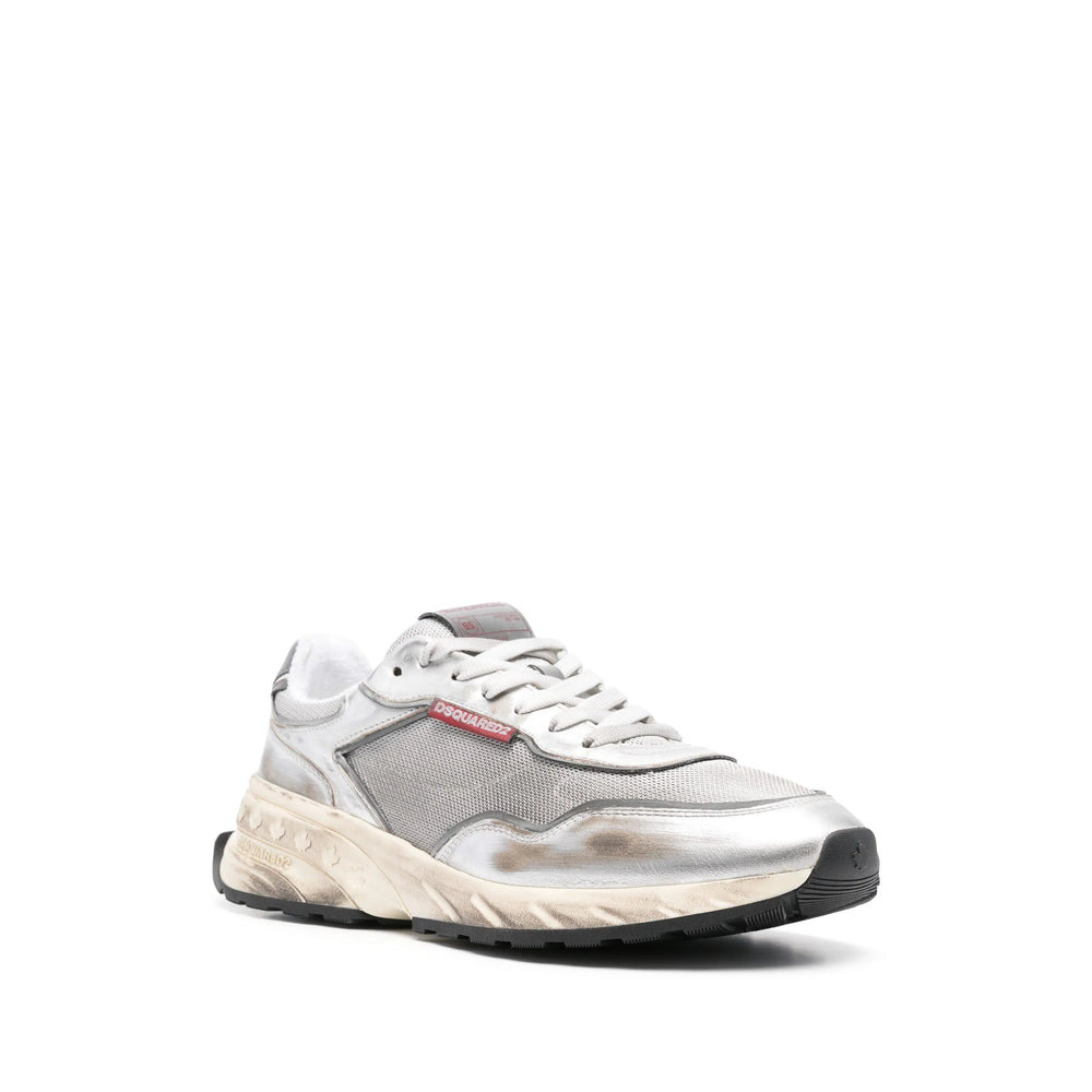 Dsquared2 Silver Trainers - Low-Tops Men - 2