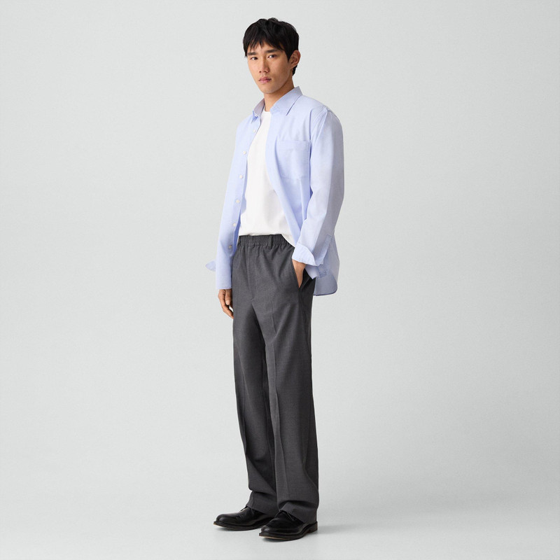 Relaxed Pull-On Pant in Stretch Wool 3