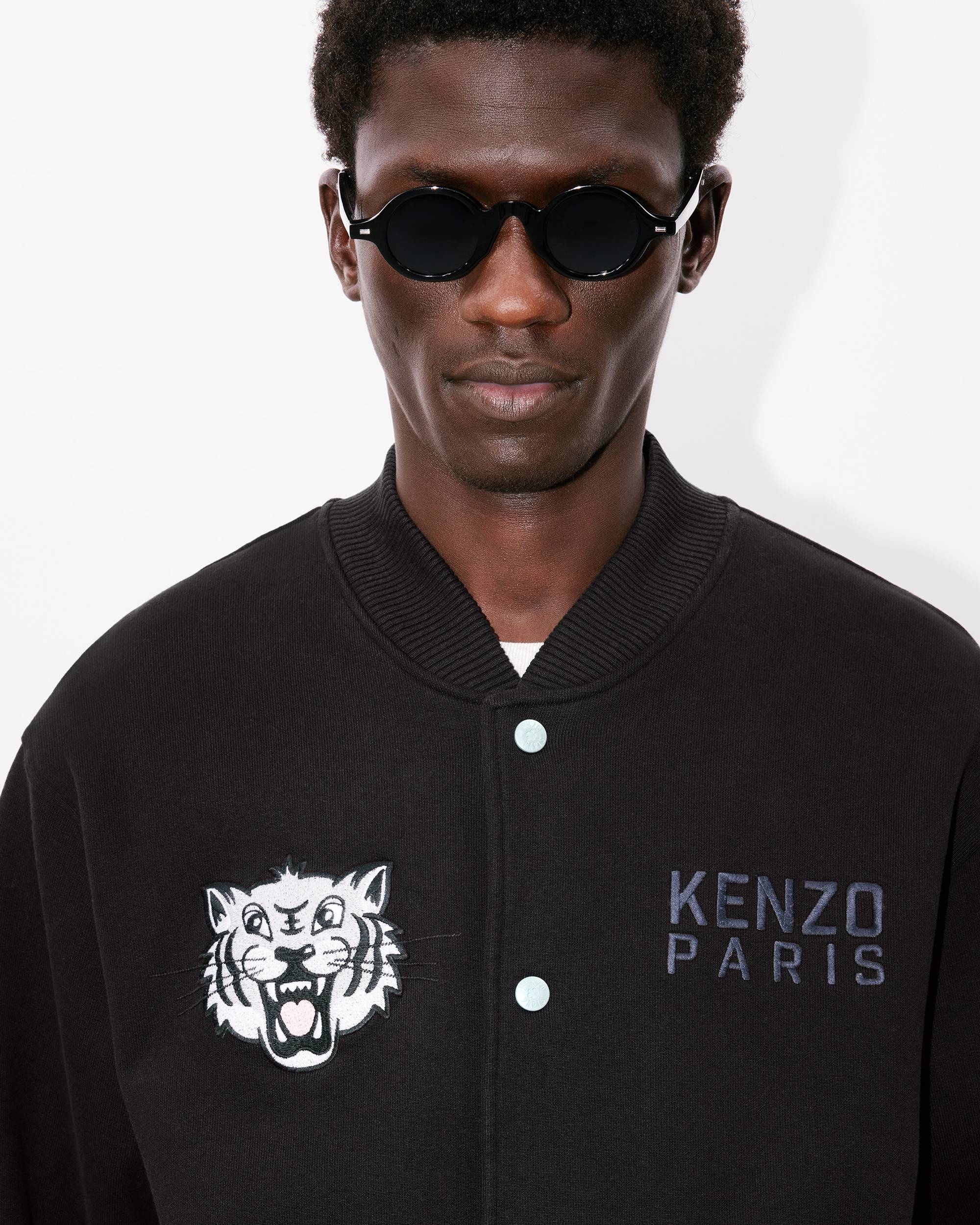 'KENZO Happy Tiger' embroidered bomber jacket - 6