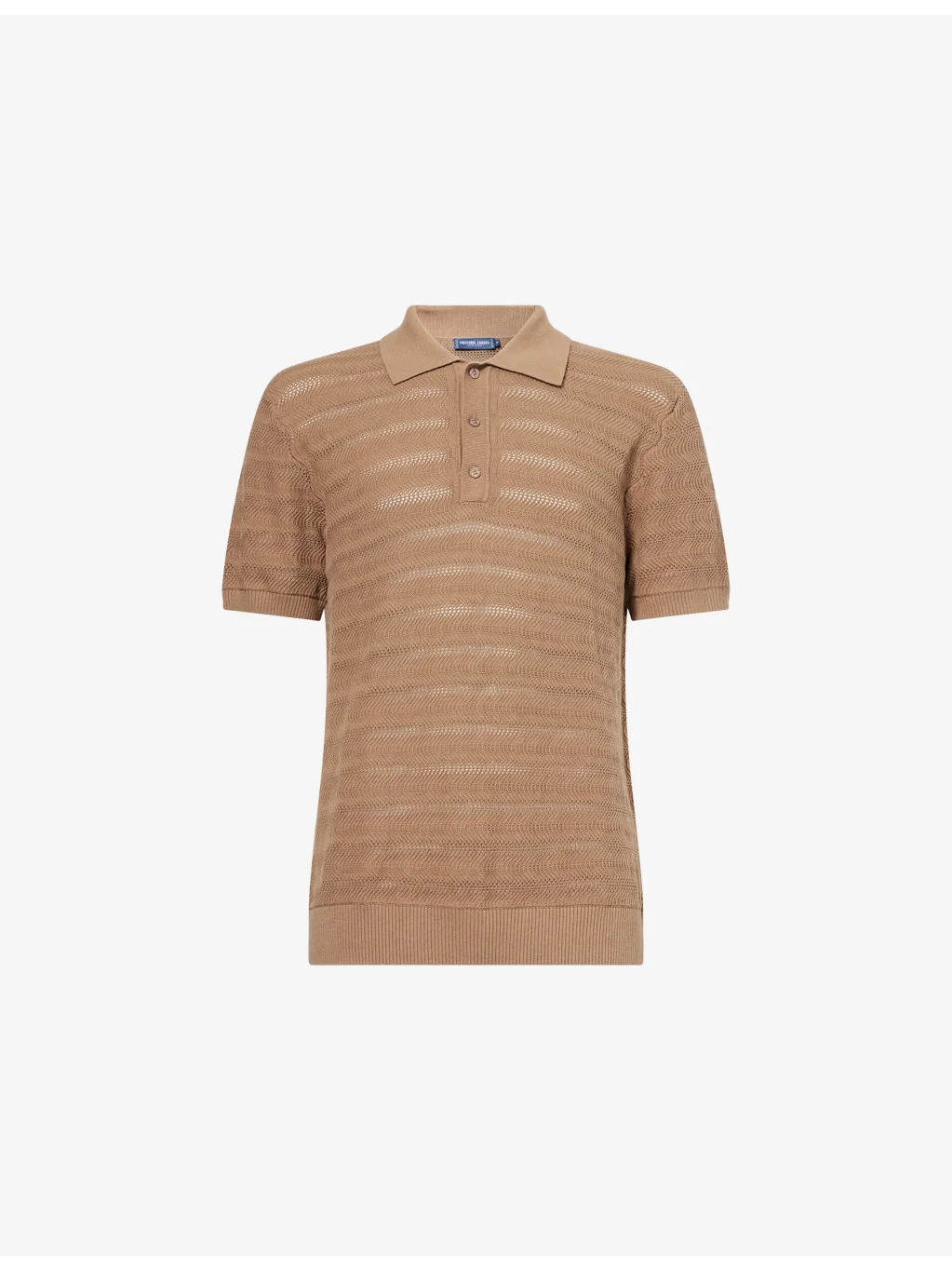 Vidal Short-Sleeve Mesh Polo Top - 1