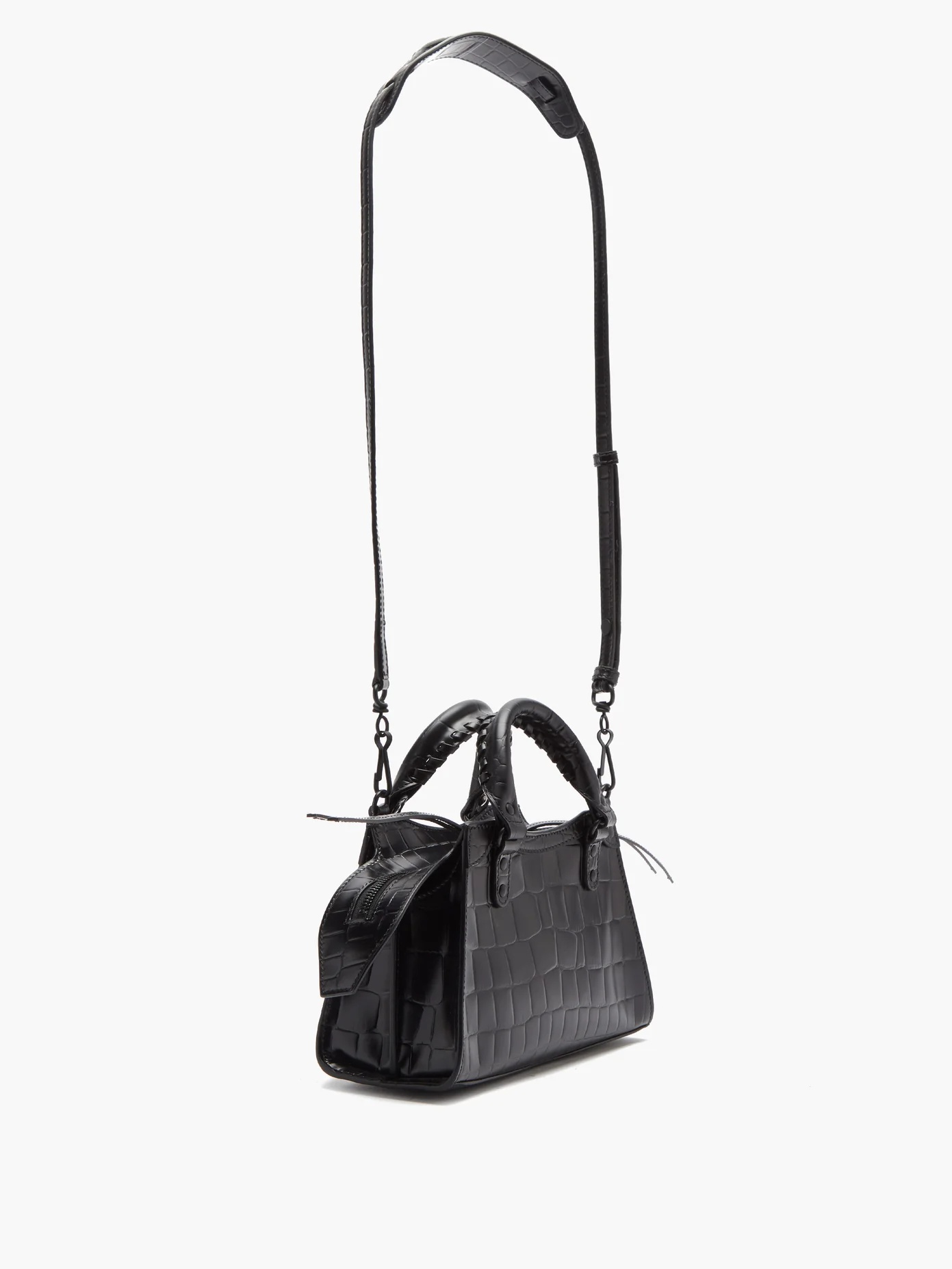 Neo Classic City mini crocodile-effect leather bag - 4