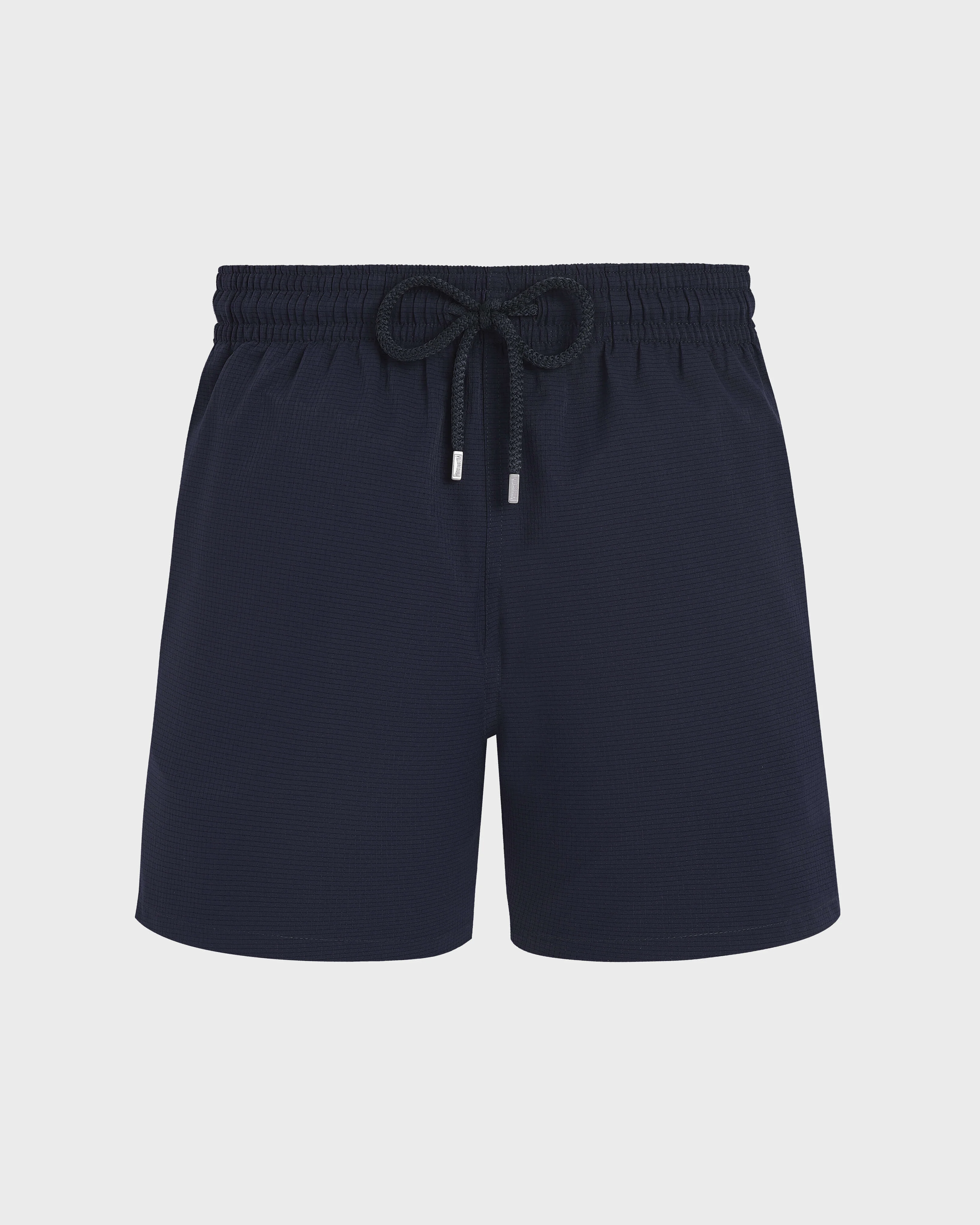 MEN MICRO-PERFORATED ULTRA-LIGHT AND PACKABLE SWIM SHORTS SOLID - 1