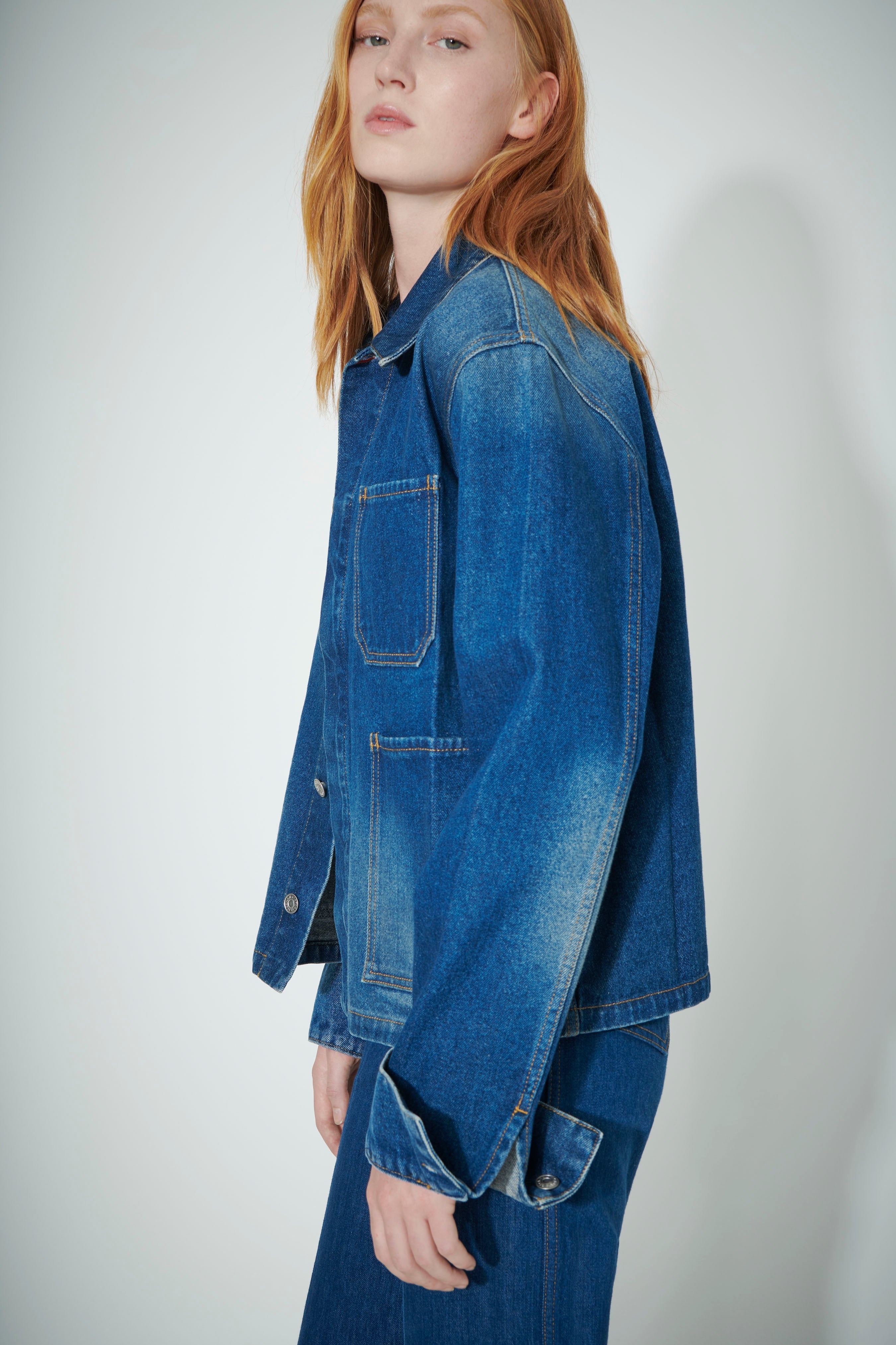 Denim Jacket in Haze Wash - 4