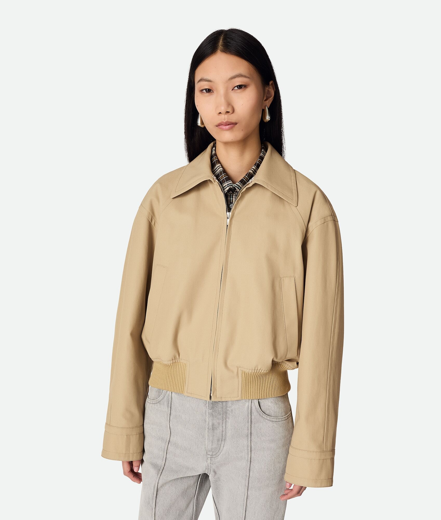 Cotton Twill Blouson - 4